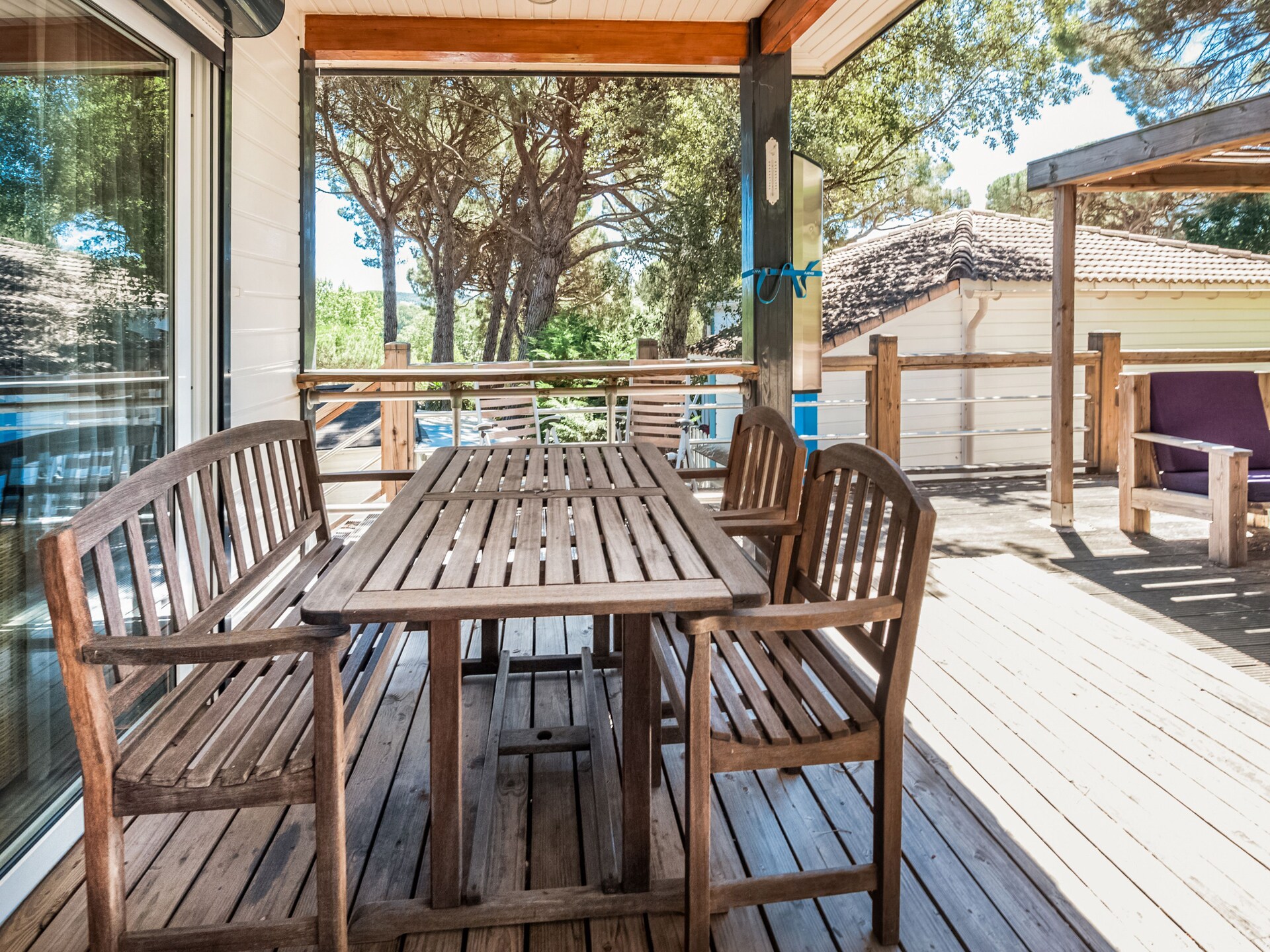 Houten villa Lavande op groen park nabij Saint-Tropez - foto 16