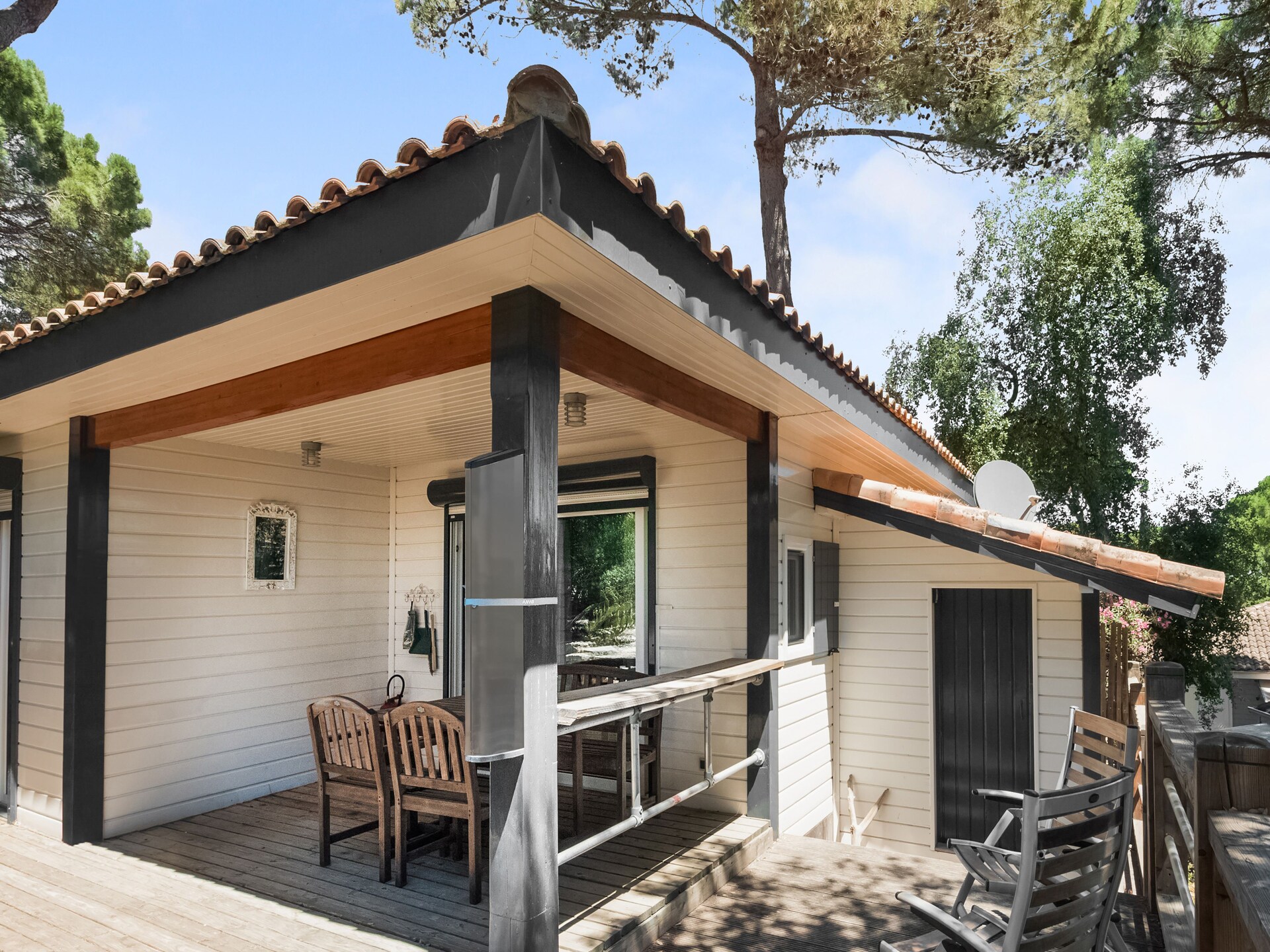 Houten villa Lavande op groen park nabij Saint-Tropez - foto 4