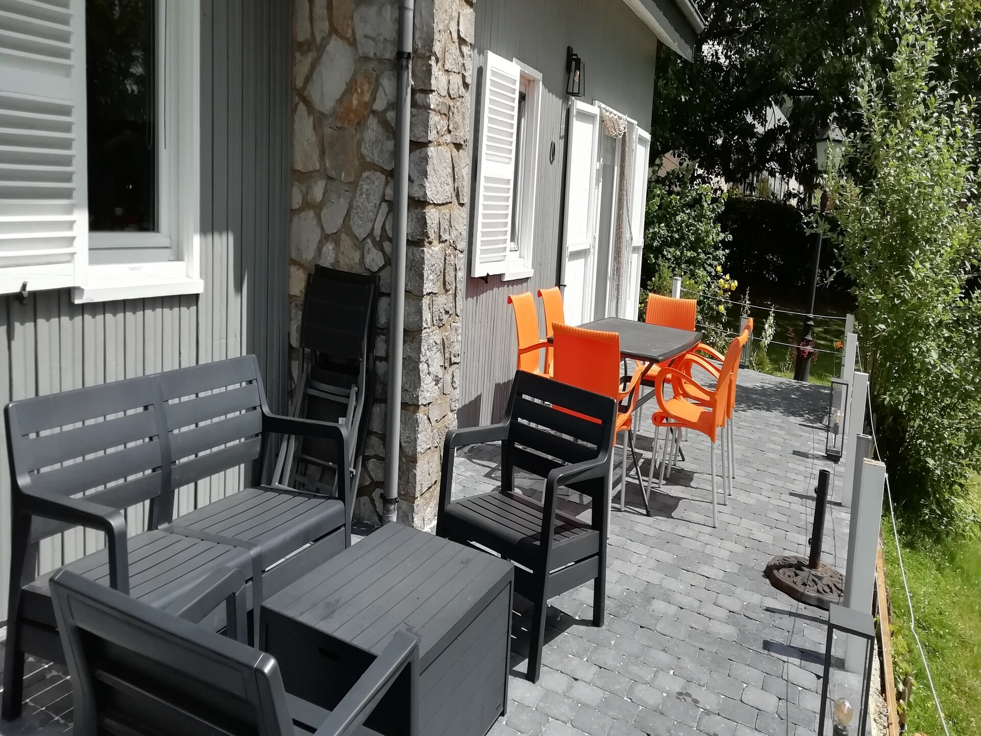 Ruim chalet voor 6 in de bossen bij Transinne met jeu de boulesbaan - foto 22