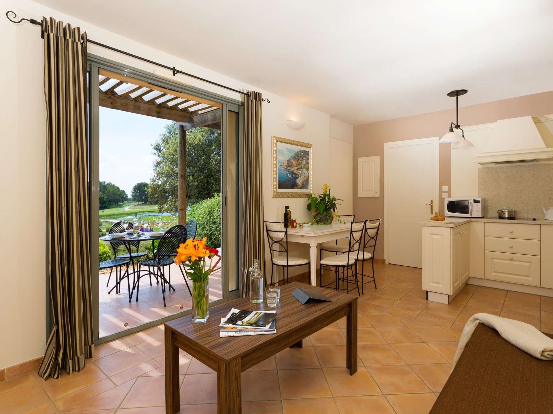 Zonovergoten appartement voor 6 in Saumane de Vaucluse met zwembad - foto 11