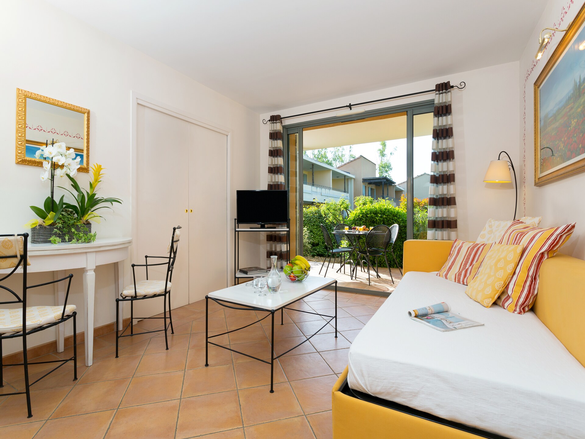 Zonovergoten appartement voor 6 in Saumane de Vaucluse met zwembad - foto 5