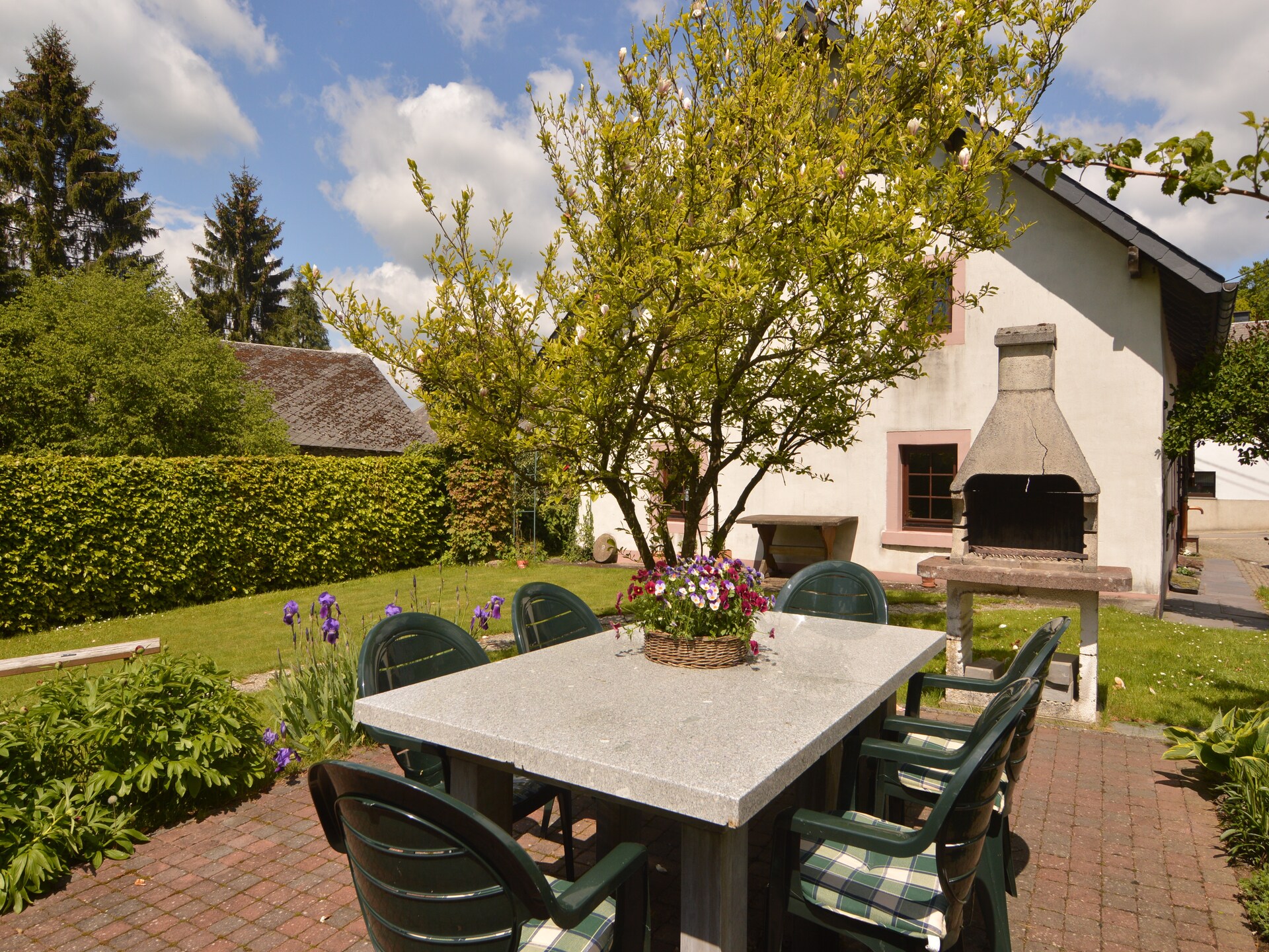 Vakantiehuis Am Burggarten in Bütgenbach: sauna, tuin en dichtbij het meer - foto 7