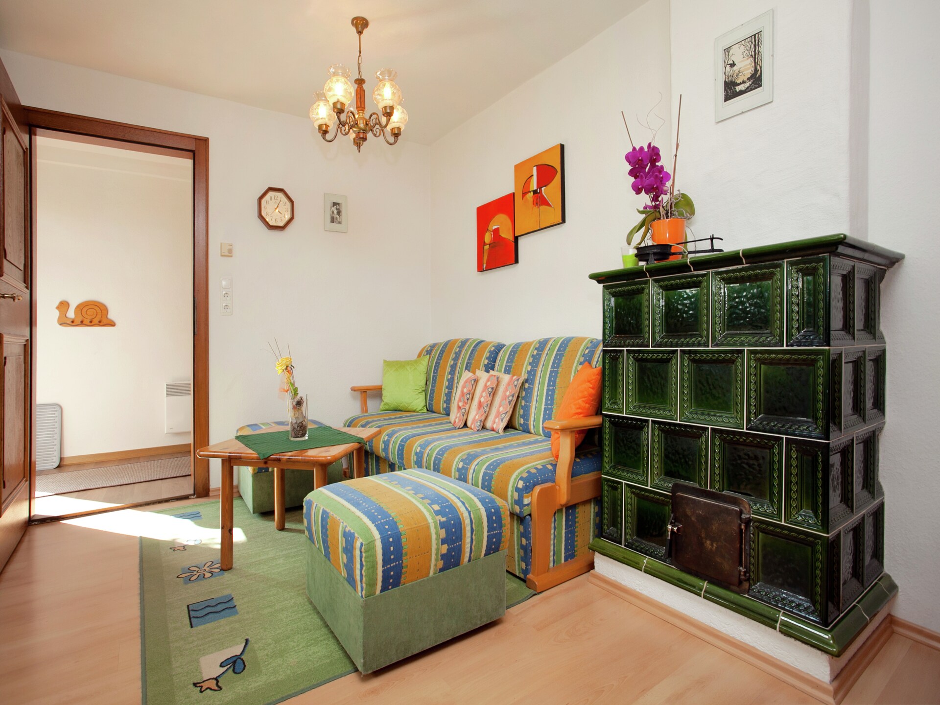 Appartement Kapeller: Rustiek verblijf aan de bosrand met panoramisch bergzicht - foto 7