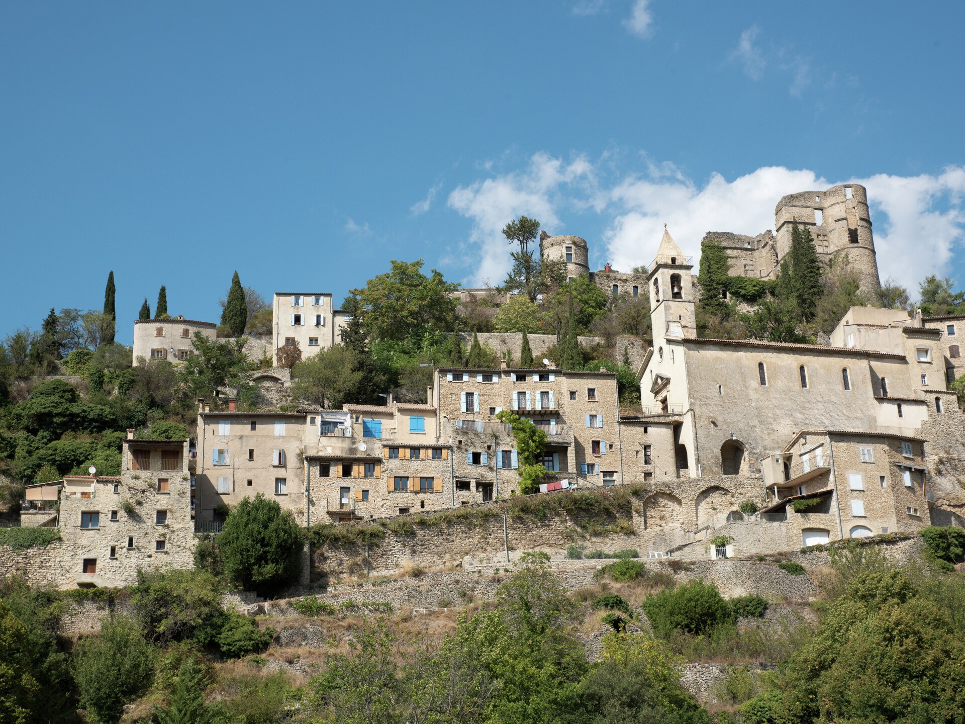 Koninklijk overnachten in een studio op Château des Gipières, Montbrun-les-Bains - foto 18