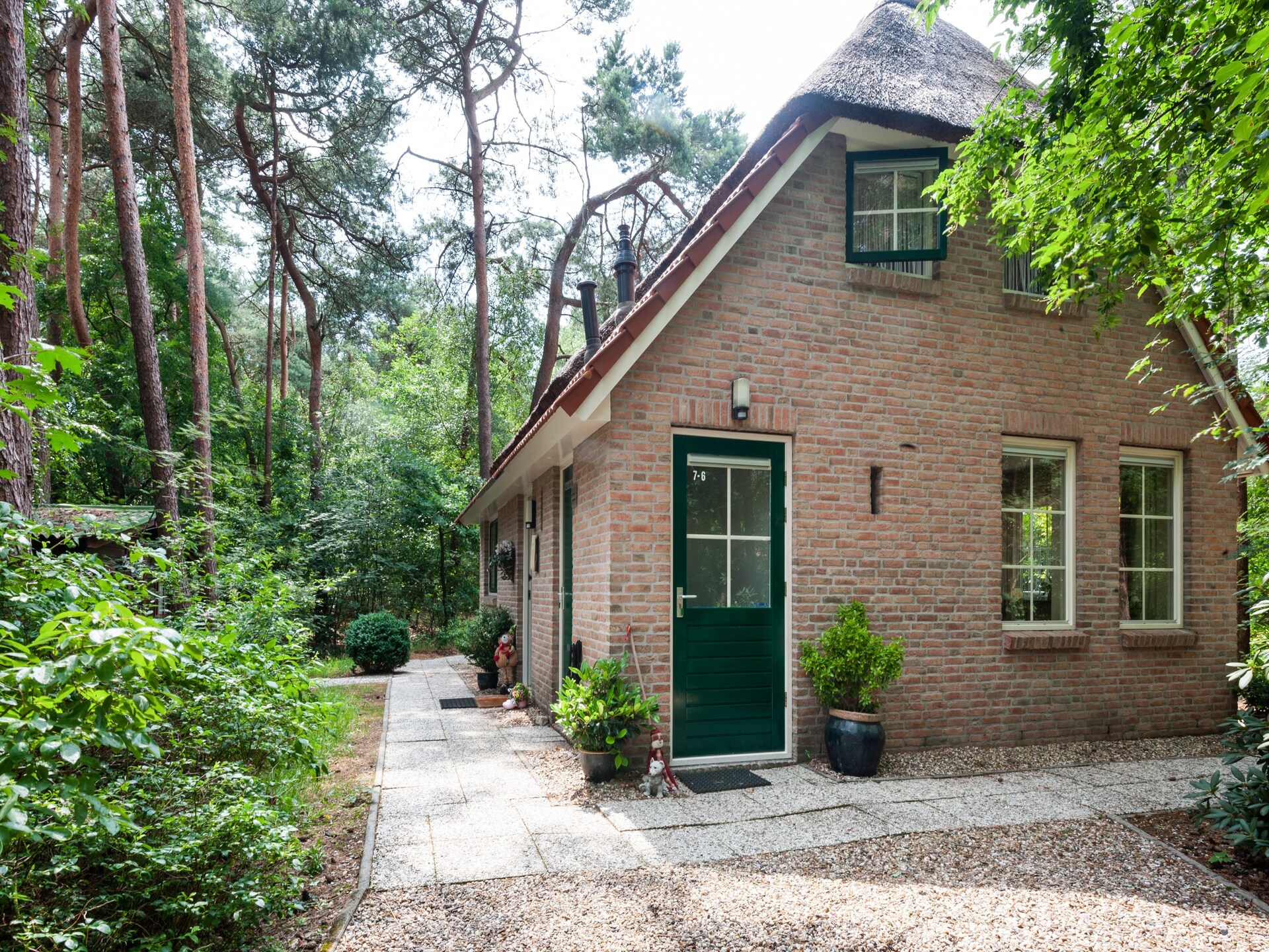 Dapama: Vrijstaand rietgedekt huis in het bos van Beerze voor 6 personen - foto 5