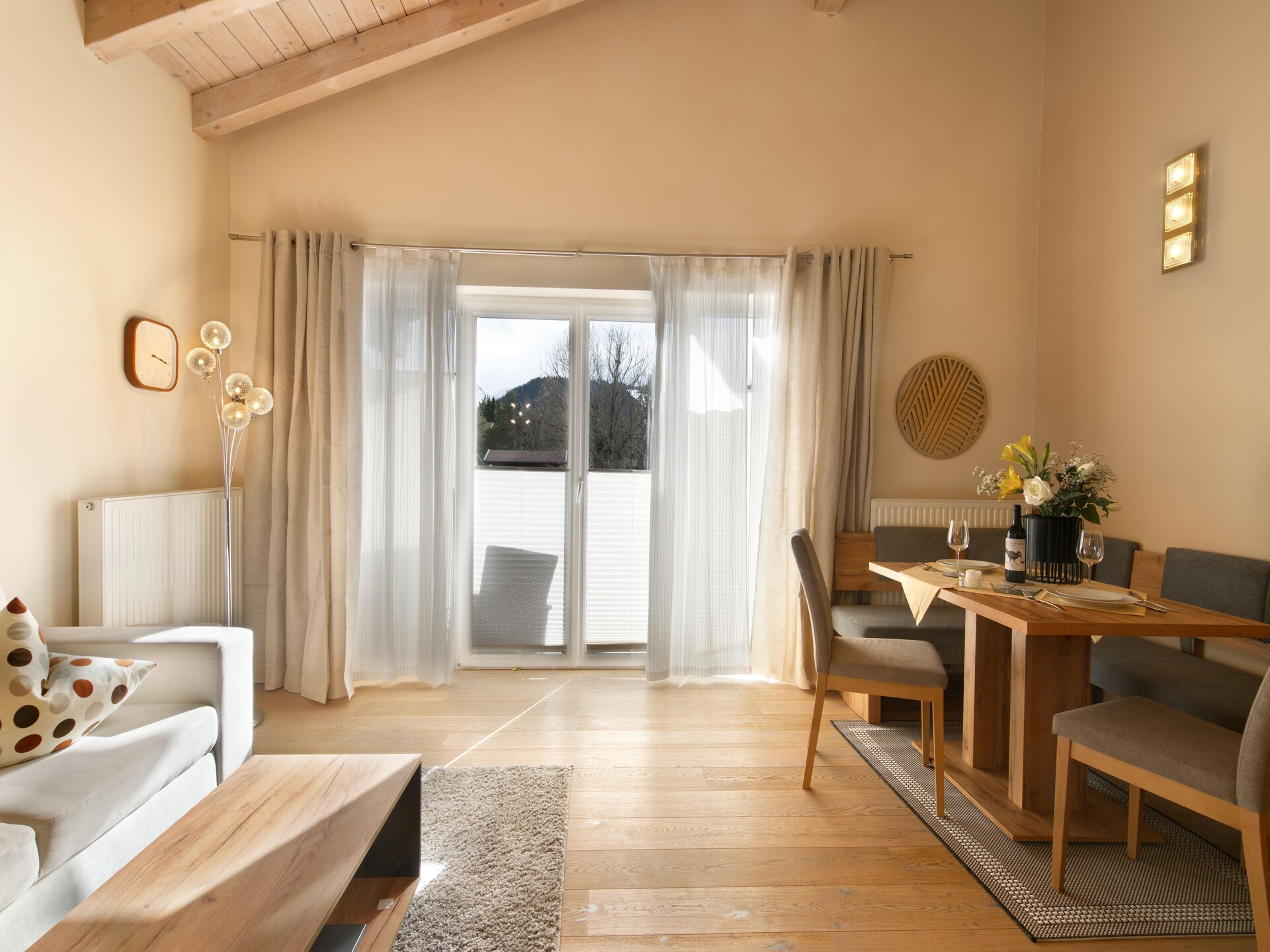 Zonnig appartement met uitzicht op de bergen nabij skilift Rosshütte - foto 14