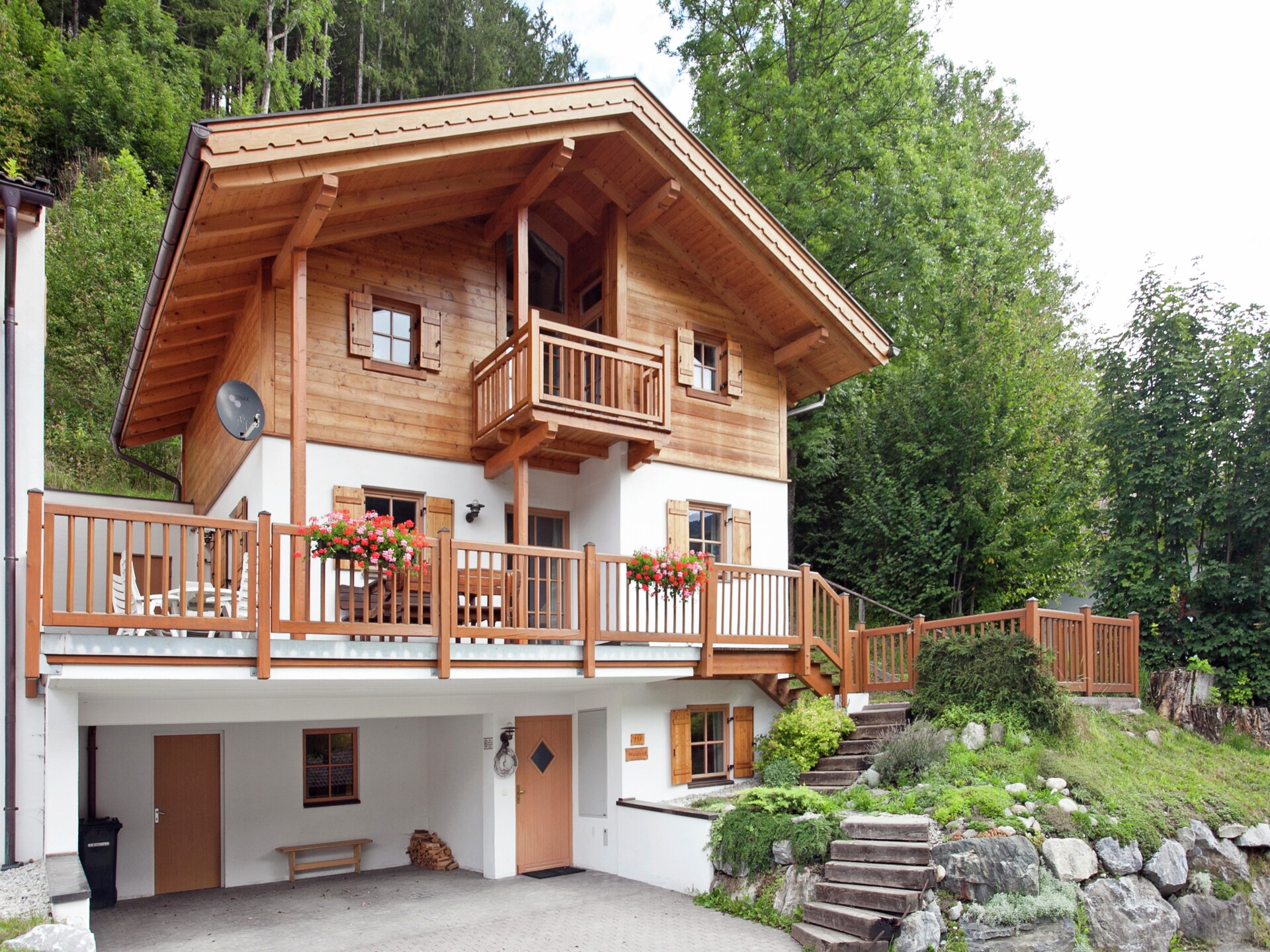 Chalets im Wald: Ruig chalet voor 12 personen in Wald im Pinzgau - foto 1