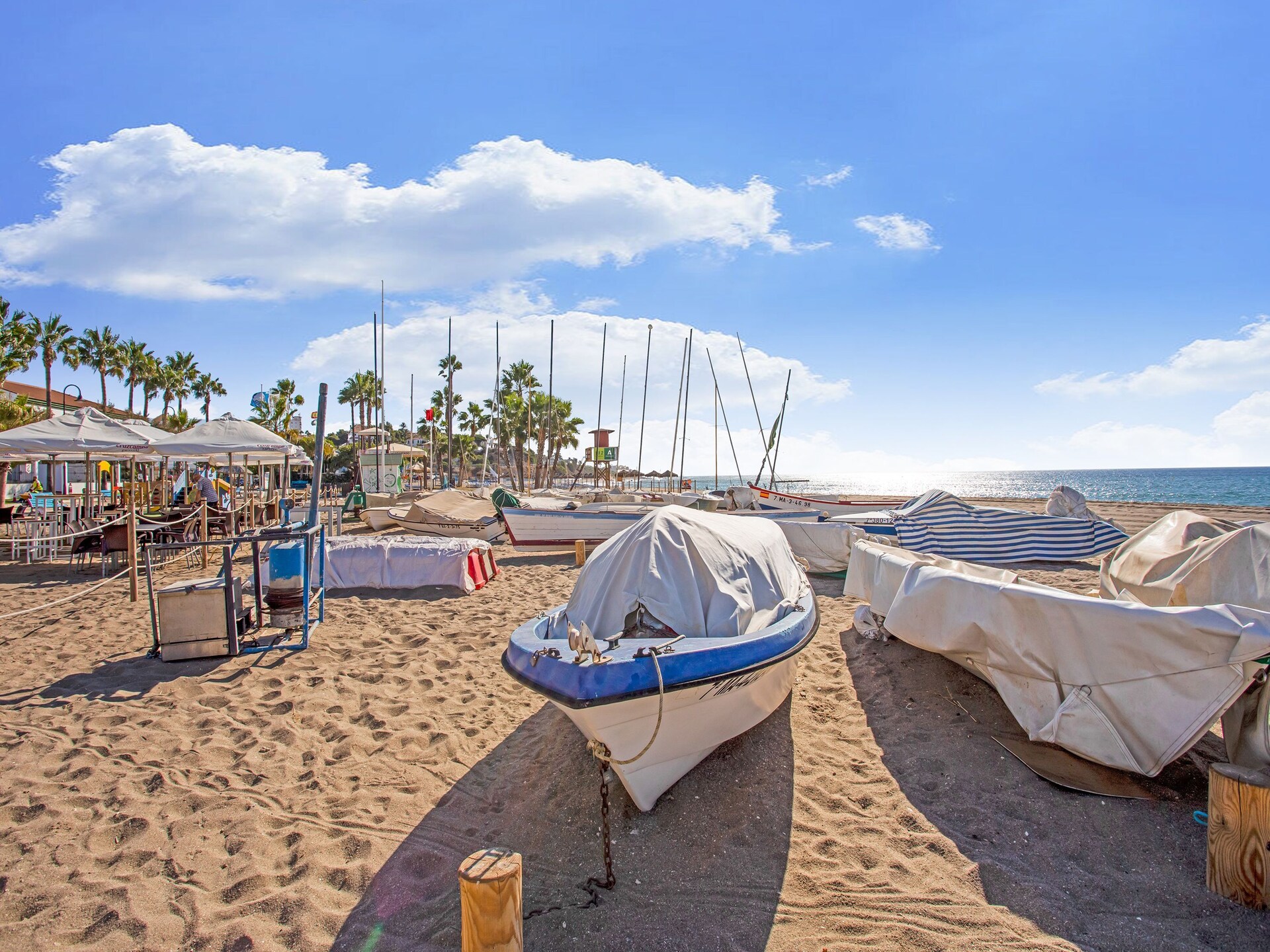 Villa La Estrella: Vrijstaand aan zee in La Cala de Mijas met tropische tuin - foto 31