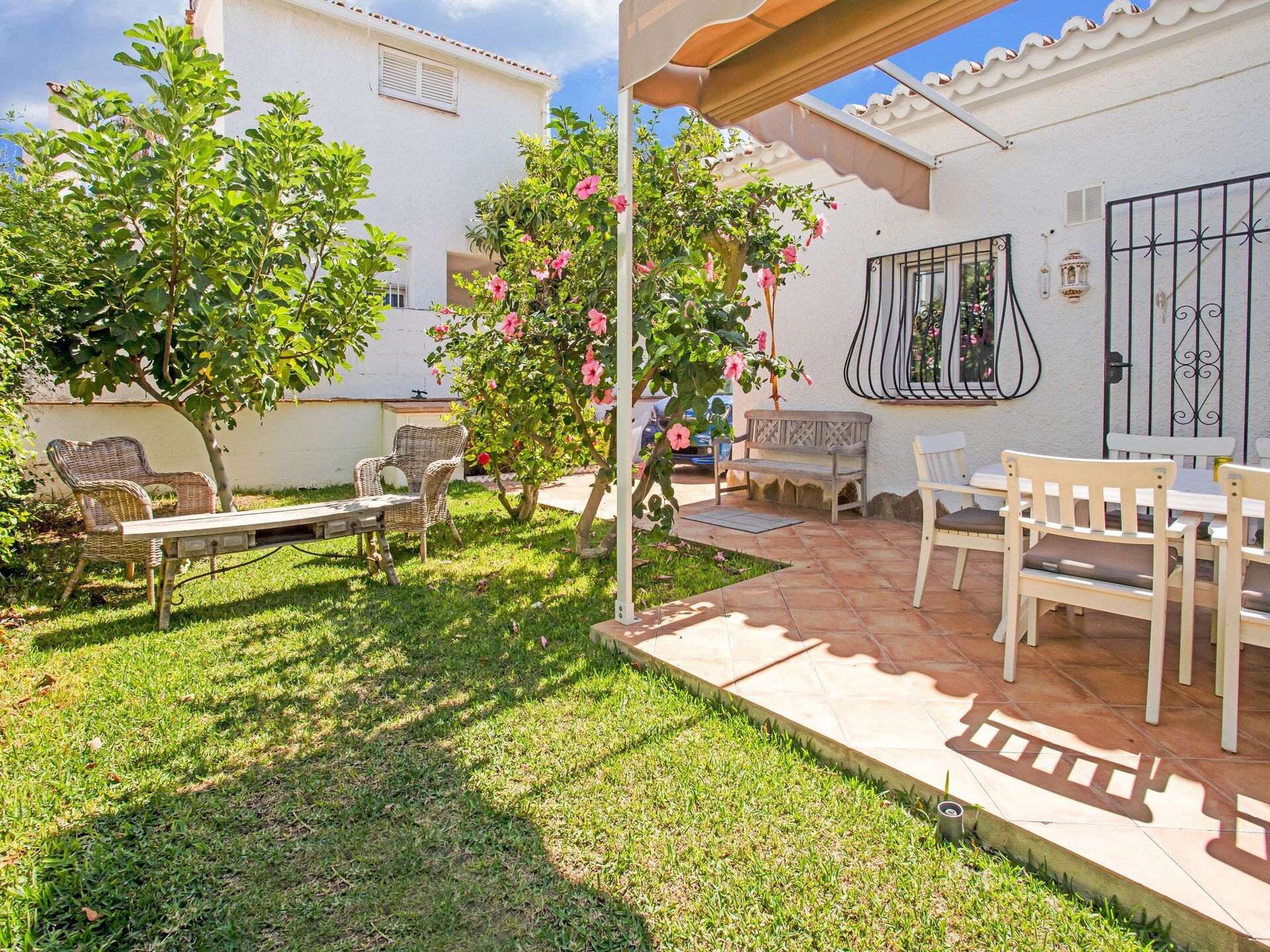 Villa La Estrella: Vrijstaand aan zee in La Cala de Mijas met tropische tuin - foto 25