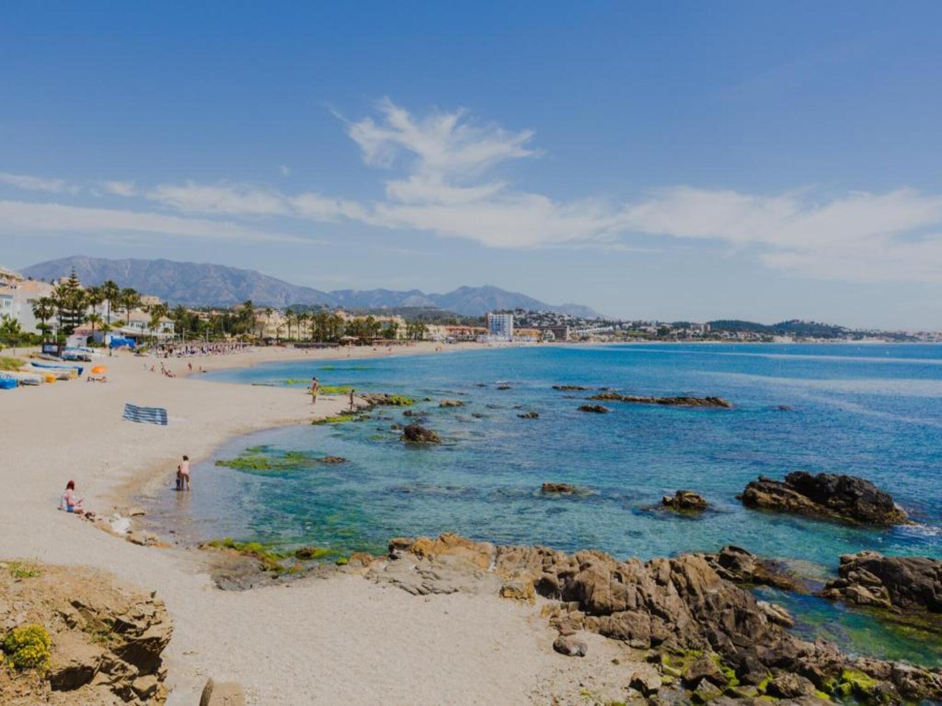 Villa La Estrella: Vrijstaand aan zee in La Cala de Mijas met tropische tuin - foto 37