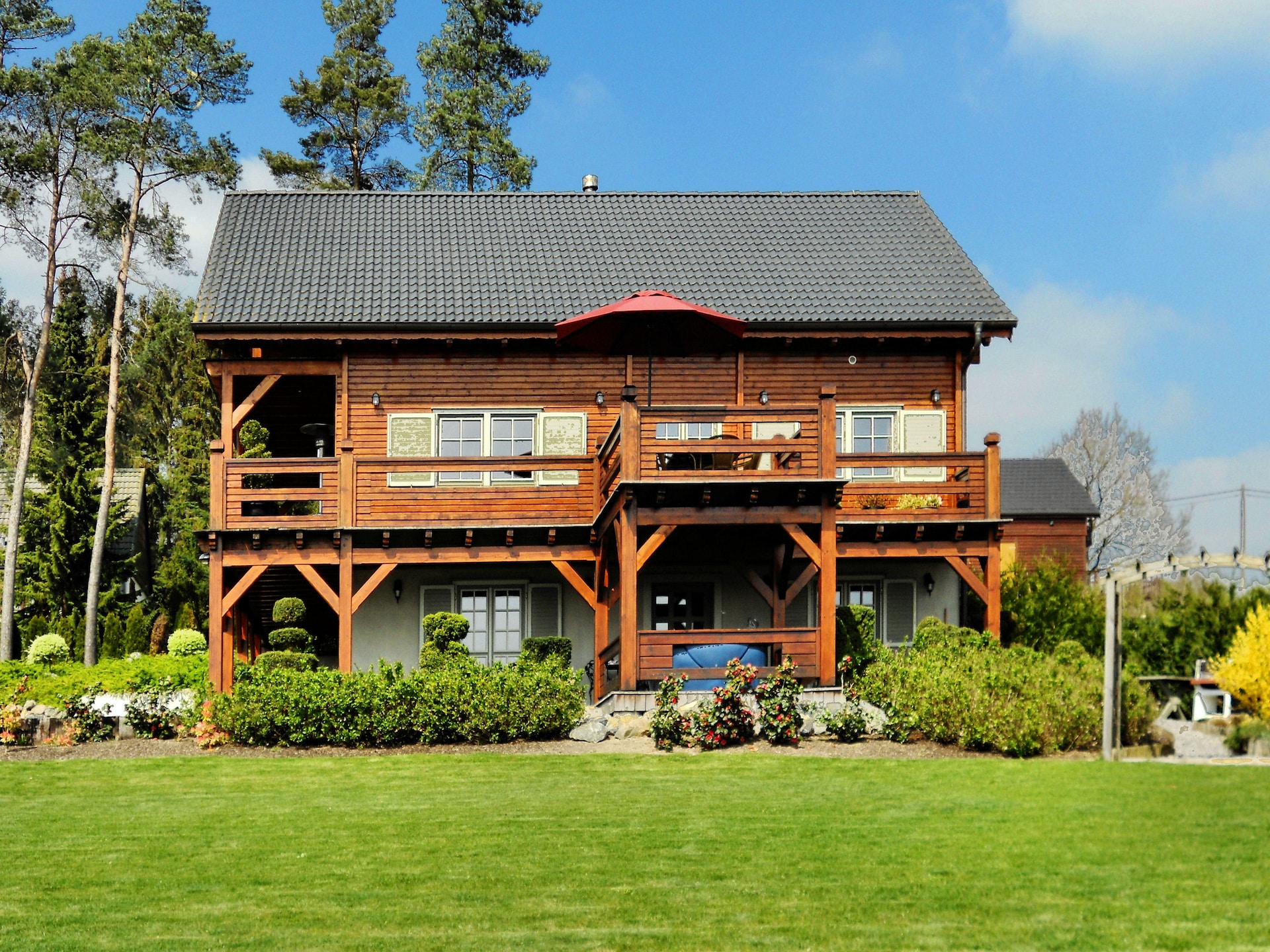 8-persoons chalet met sauna en bubbelbad in Septon - foto 6