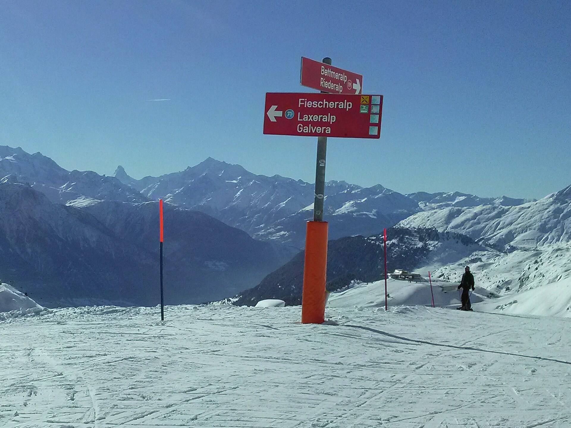 Knus appartement in Fieschertal met uitzicht op de Alpen en bos op 100m - foto 16