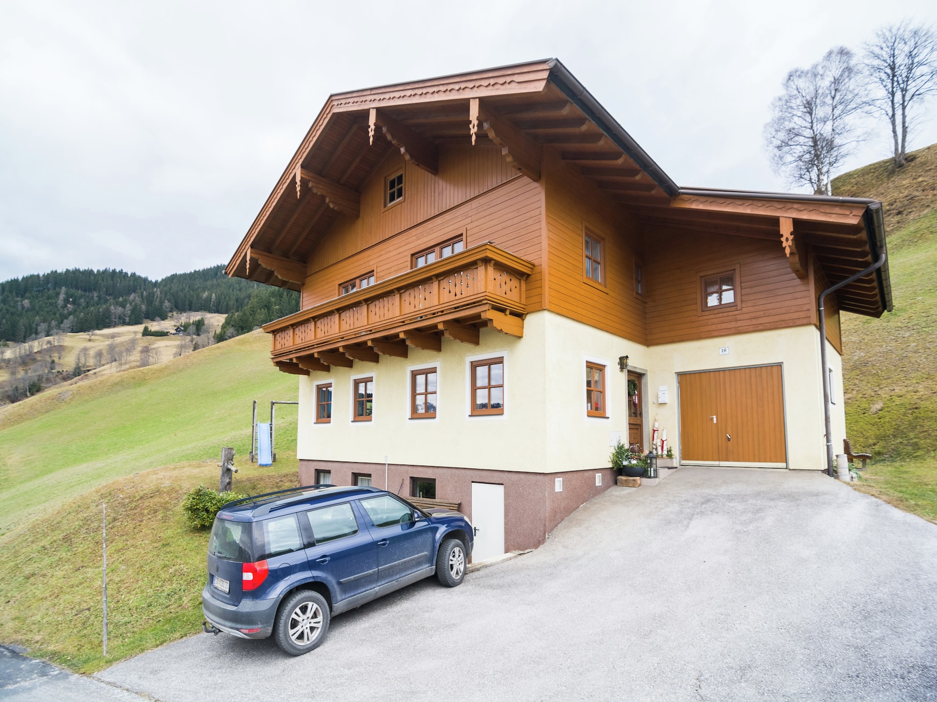Ruim appartement Obermoser in Wagrain met uitzicht op de bergen - foto 2