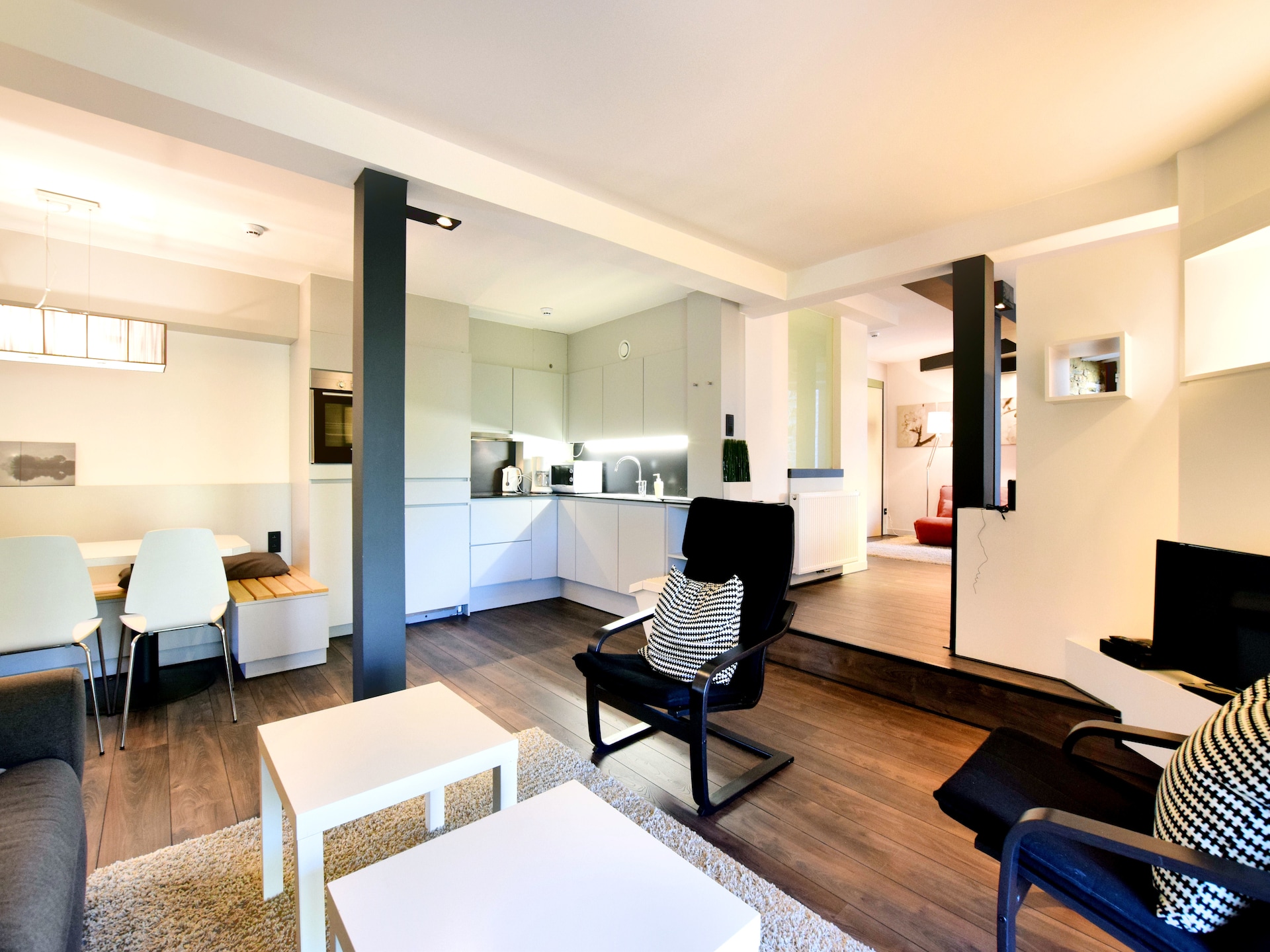 4-persoons appartement Koetshuis Loft in centrum Robertville - foto 2