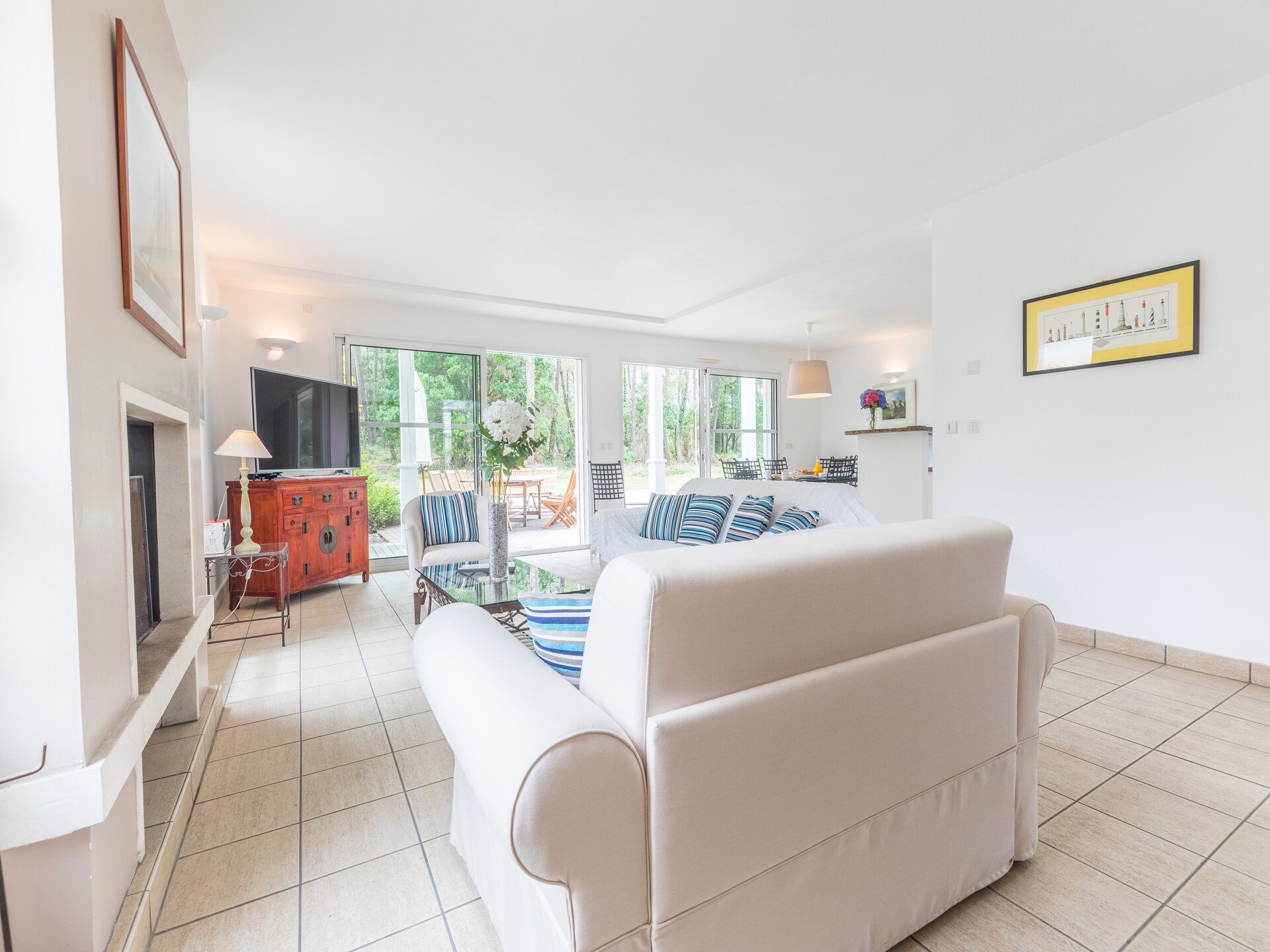 Zonovergoten villa met privézwembad in de bossen van Moliets, vlakbij zee - foto 17