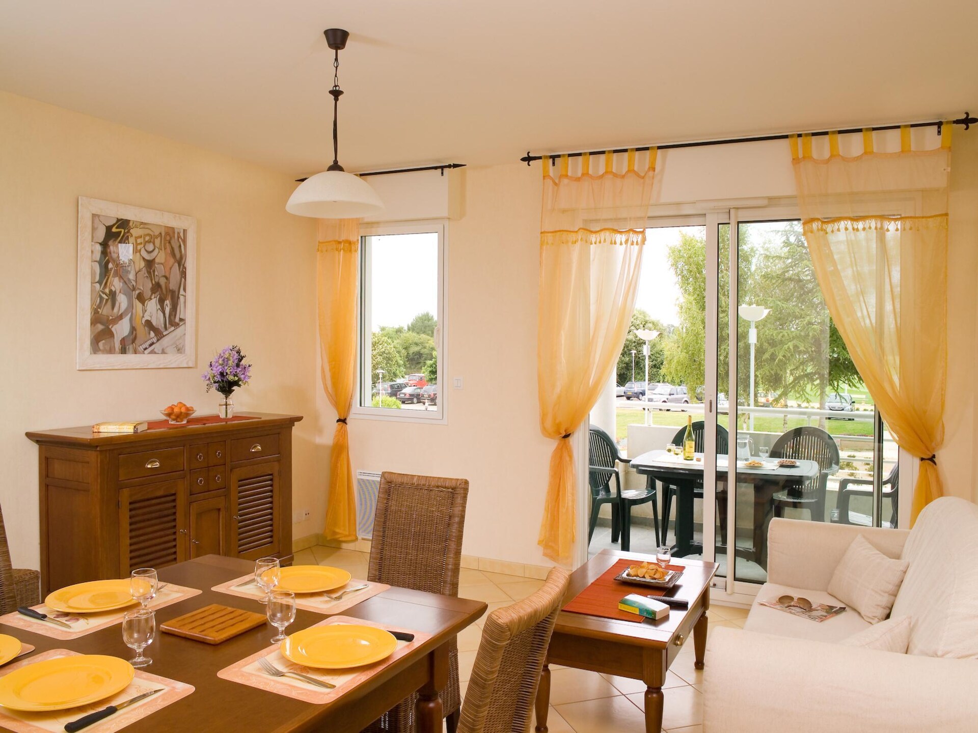 Licht appartement voor 6 aan de Vendéekust met zwembad en tuin - foto 5