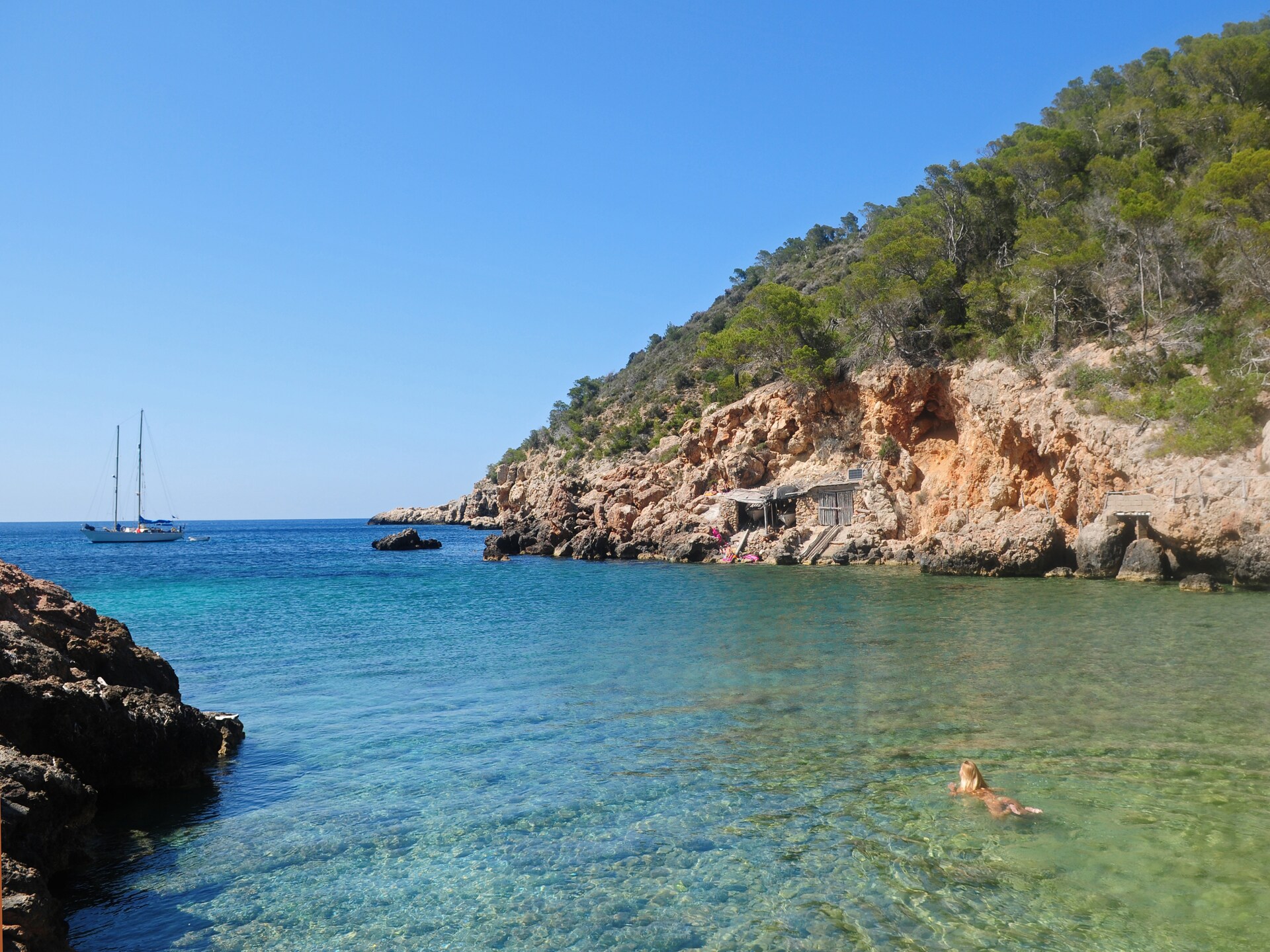 Casa Loma: Authentieke Ibiza-villa met panoramisch uitzicht dichtbij Cala Tarida - foto 36