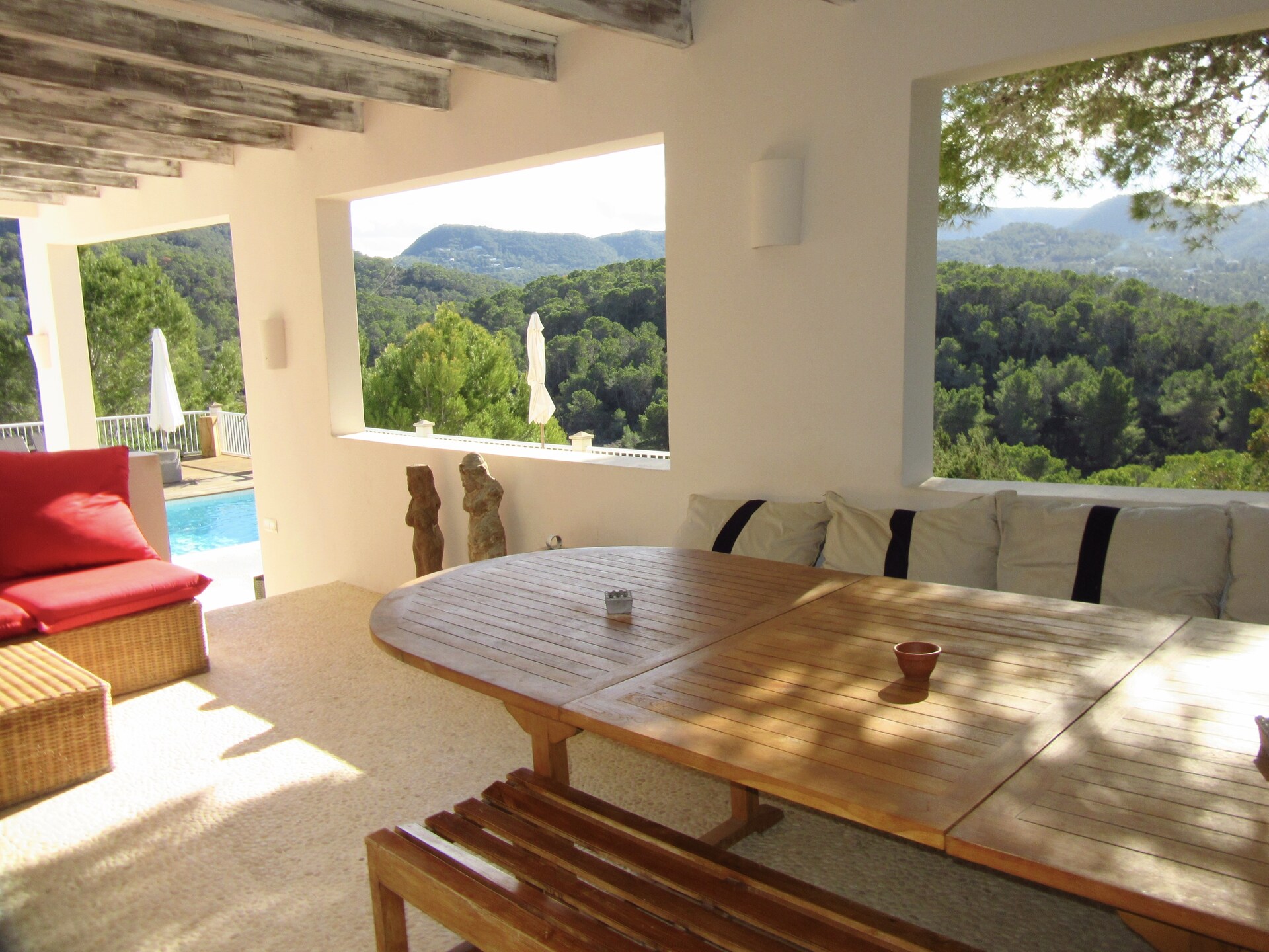 Casa Loma: Authentieke Ibiza-villa met panoramisch uitzicht dichtbij Cala Tarida - foto 31