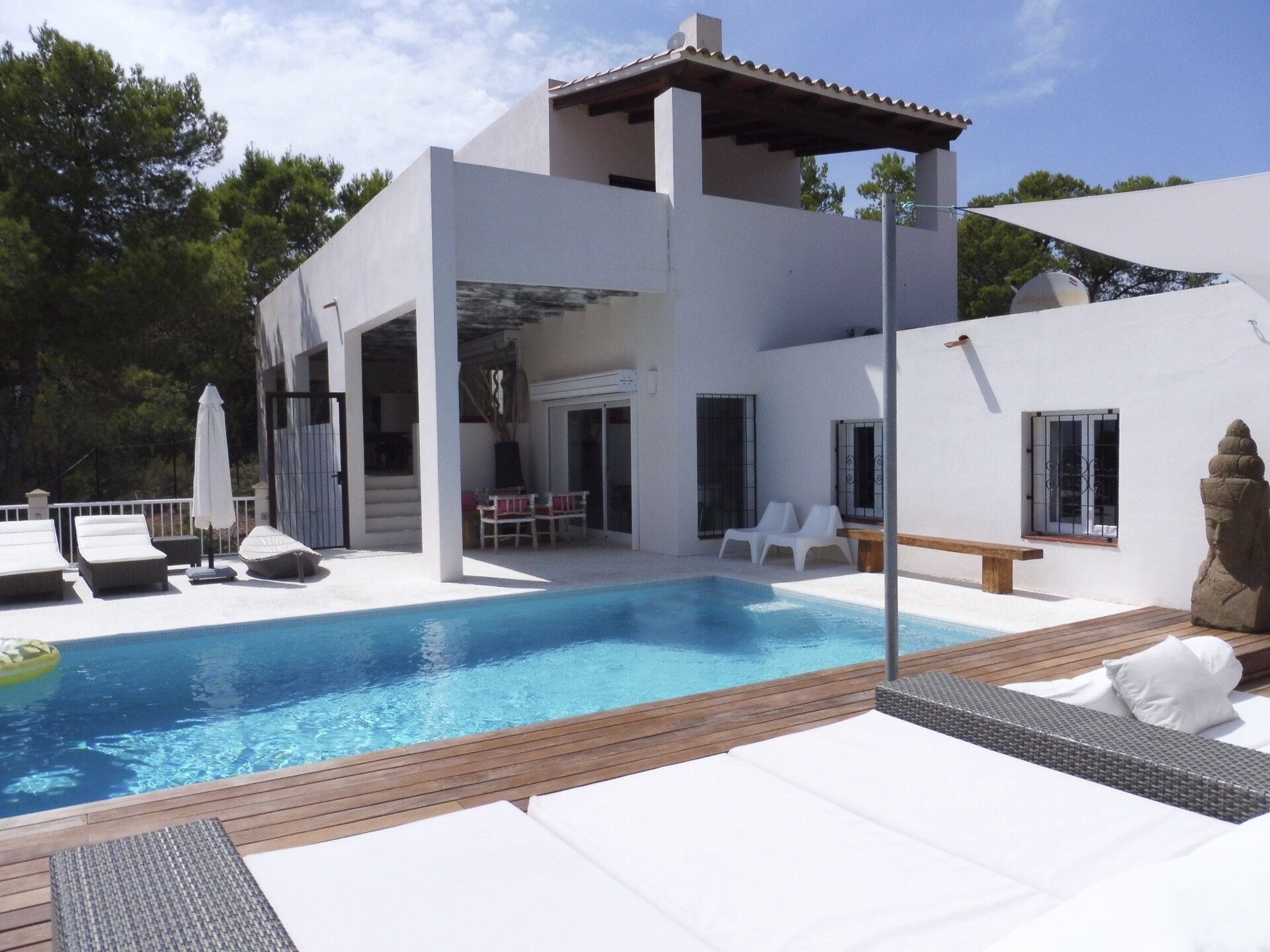 Casa Loma: Authentieke Ibiza-villa met panoramisch uitzicht dichtbij Cala Tarida - foto 6