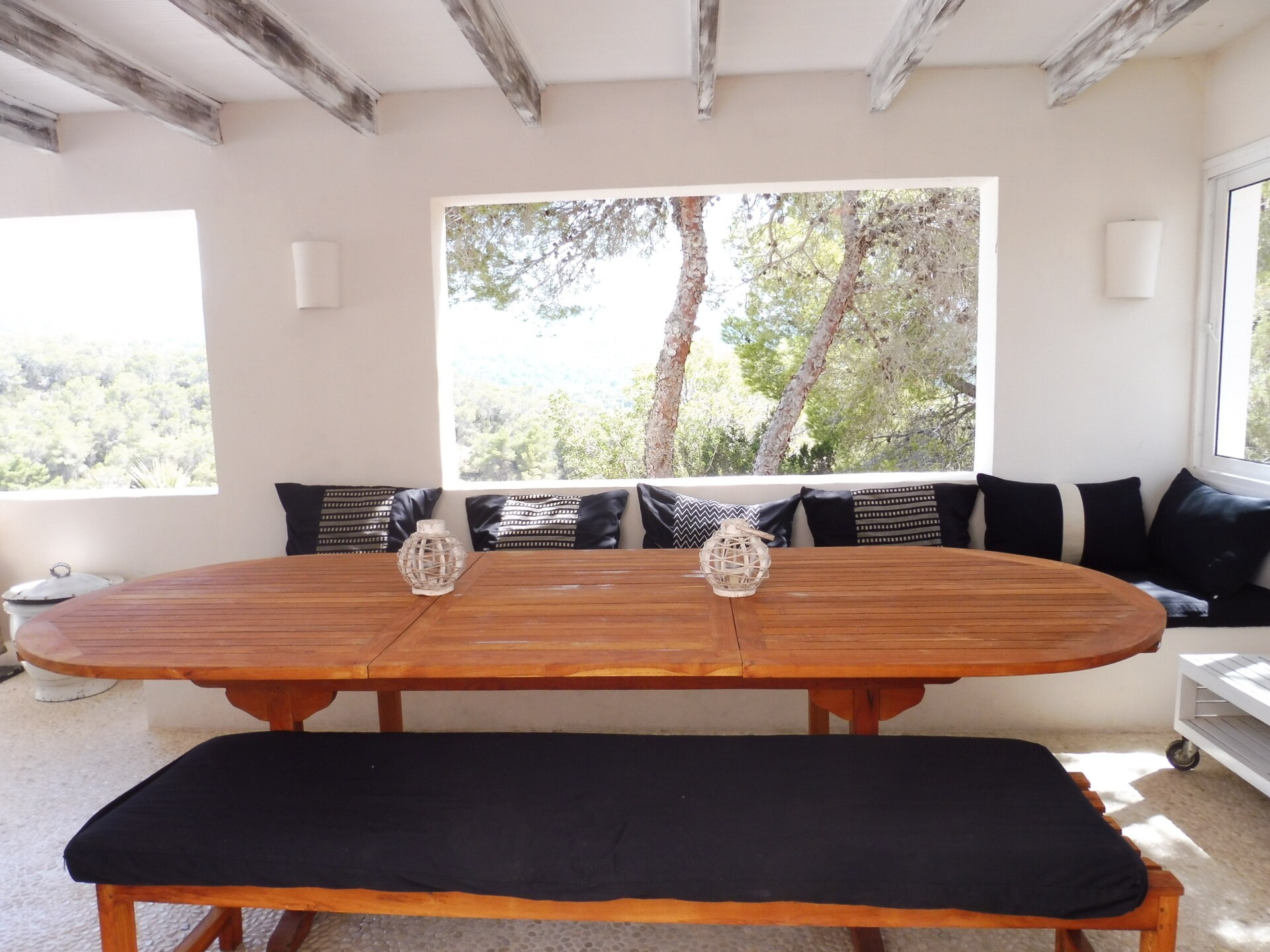 Casa Loma: Authentieke Ibiza-villa met panoramisch uitzicht dichtbij Cala Tarida - foto 32