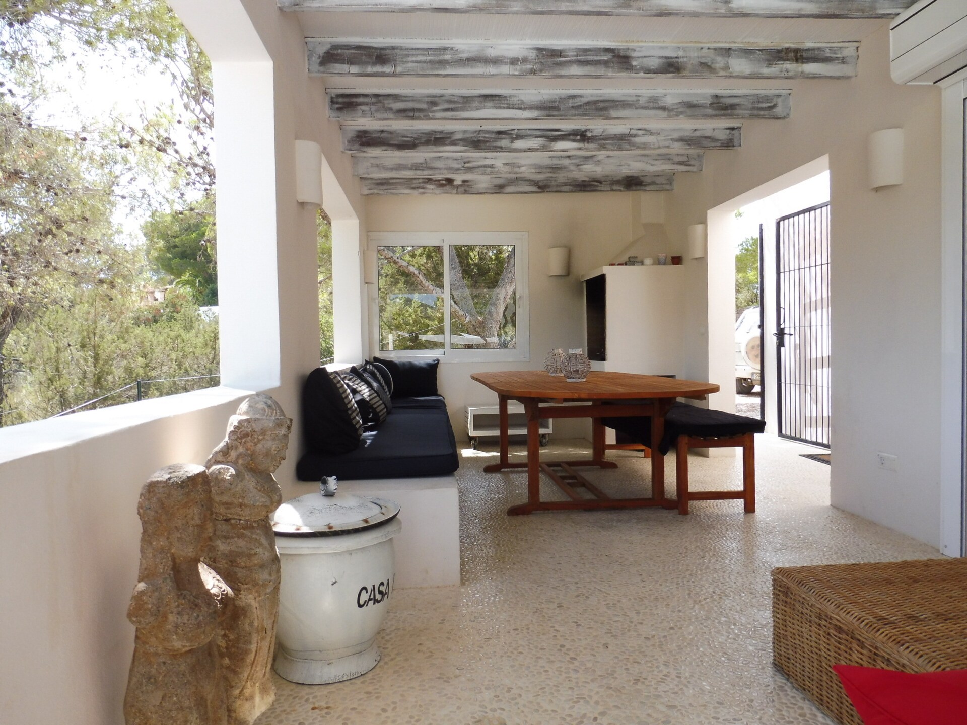 Casa Loma: Authentieke Ibiza-villa met panoramisch uitzicht dichtbij Cala Tarida - foto 5