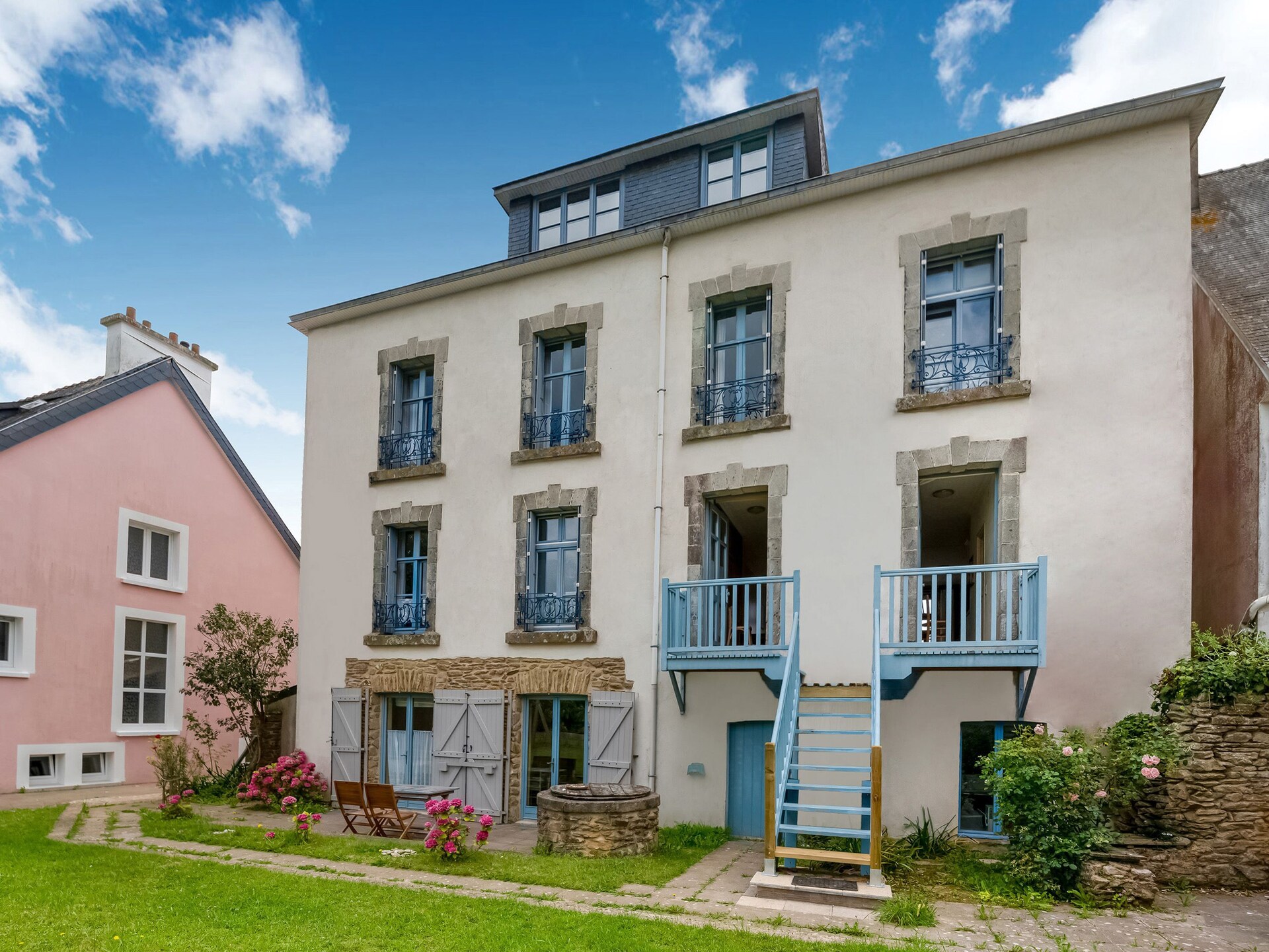 Aan het strand: Charmant appartement in Le Pouldu - foto 1