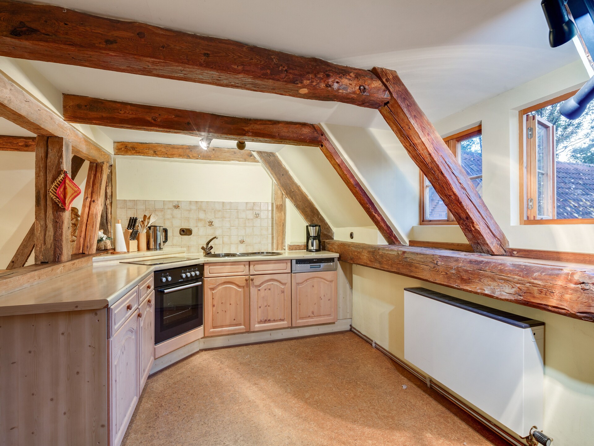 Ruim appartement op bioboerderij bij bos en golfbaan in Langlingen - foto 20