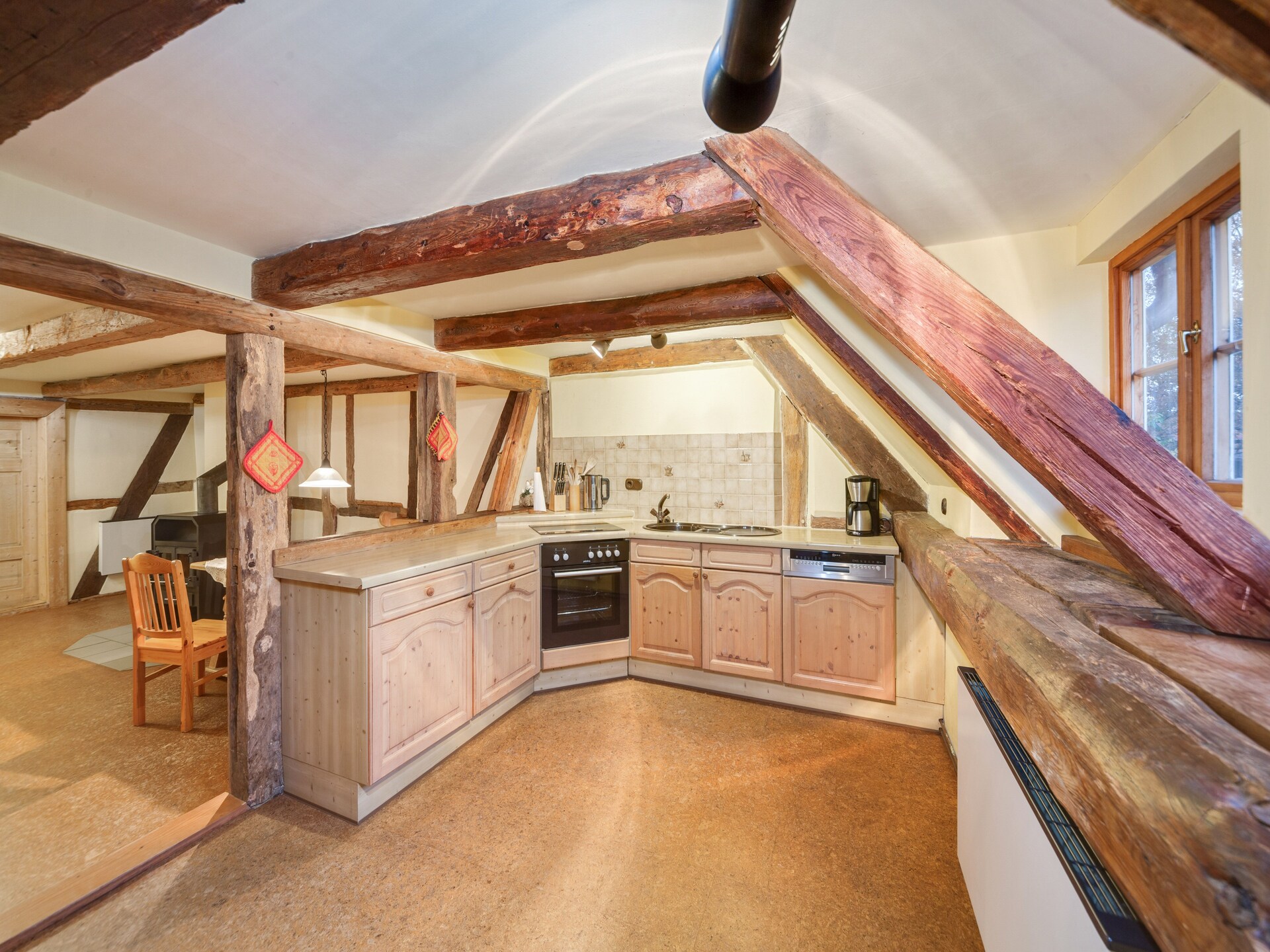 Ruim appartement op bioboerderij bij bos en golfbaan in Langlingen - foto 21