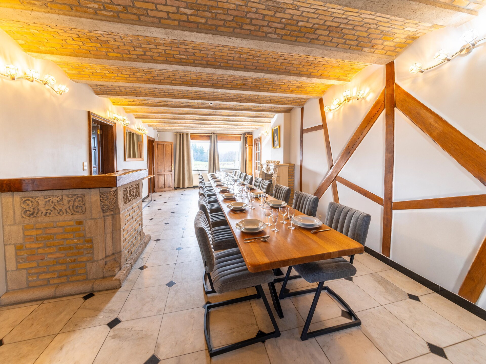 Villa Les Charmes: Ruim vakantiehuis voor 20 personen met privézwembad en sauna in de Ardennen - foto 16