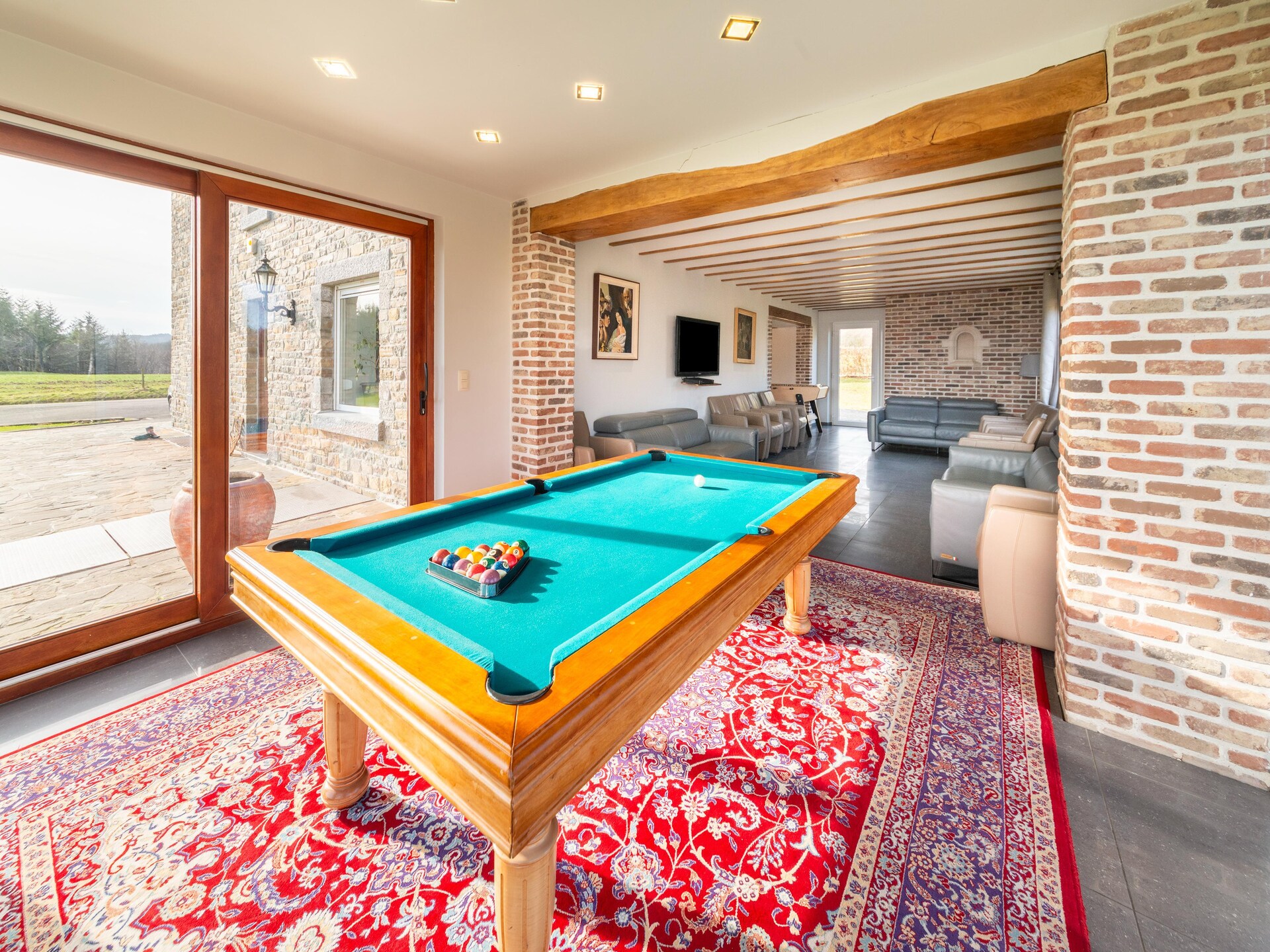 Villa Les Charmes: Ruim vakantiehuis voor 20 personen met privézwembad en sauna in de Ardennen - foto 9