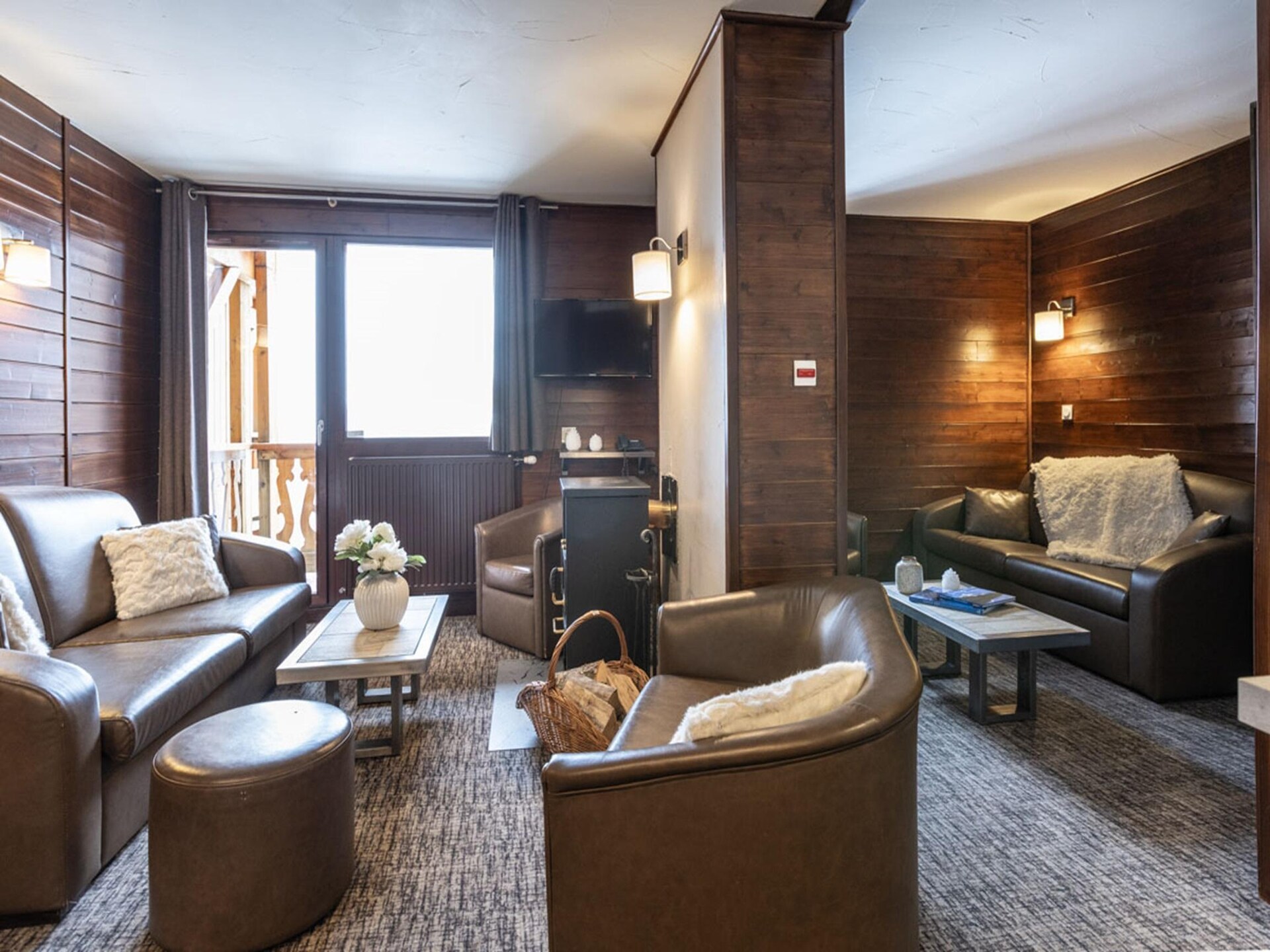 Ruim 6-persoons appartement met open haard in Val Thorens - foto 12