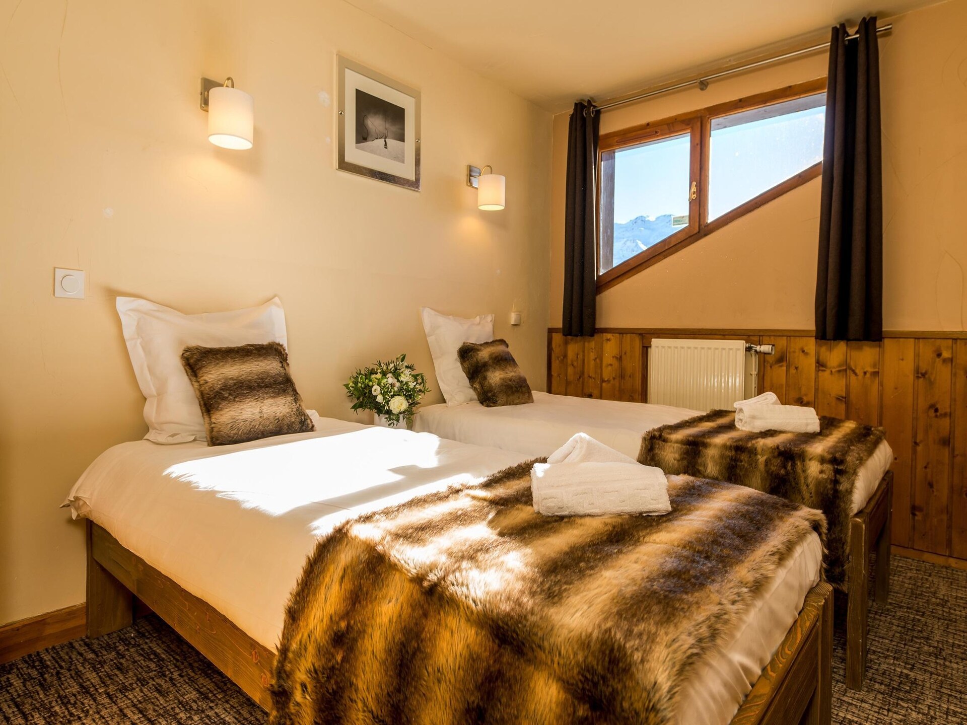 Ruim 6-persoons appartement met open haard in Val Thorens - foto 19