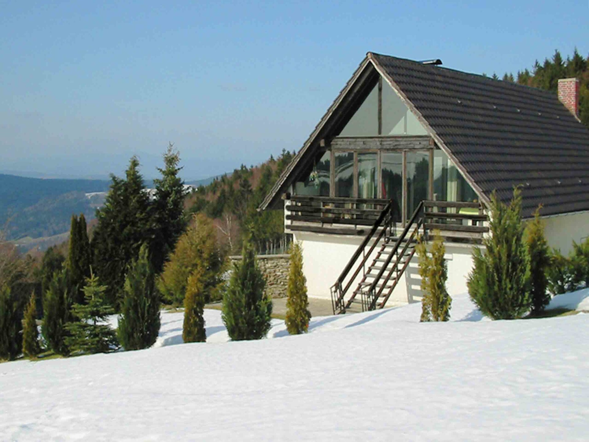 Vrijstaand vakantiehuis Talblick aan de skipiste in het Beierse Woud - foto 21