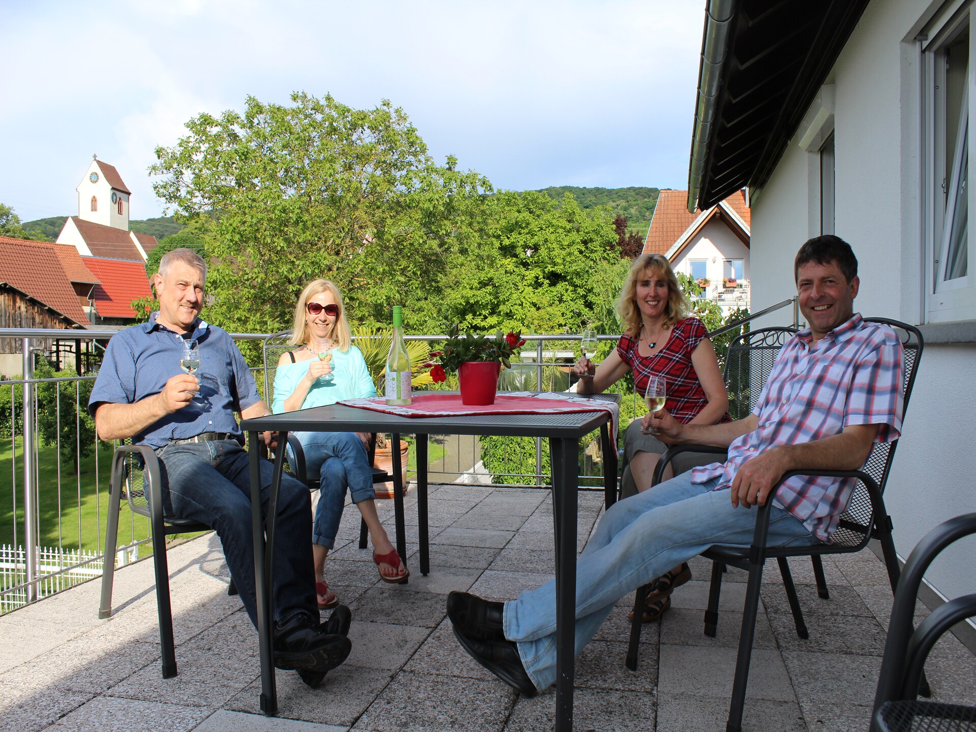 Zonnig appartement aan de rand van Bischoffingen met balkon en tuin - foto 14