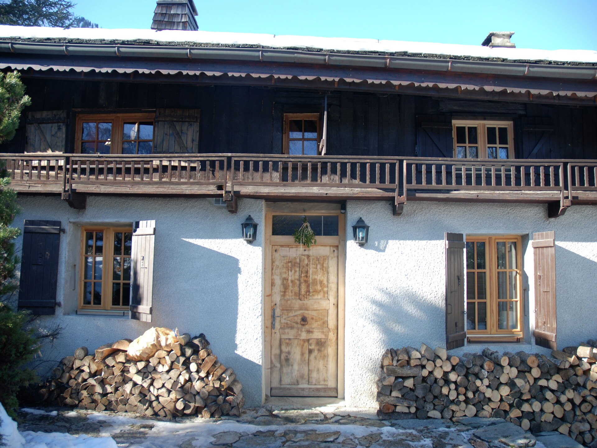 Authentiek chalet voor 7 personen in Les Houches met tuin en zicht op de Mont Blanc - foto 9