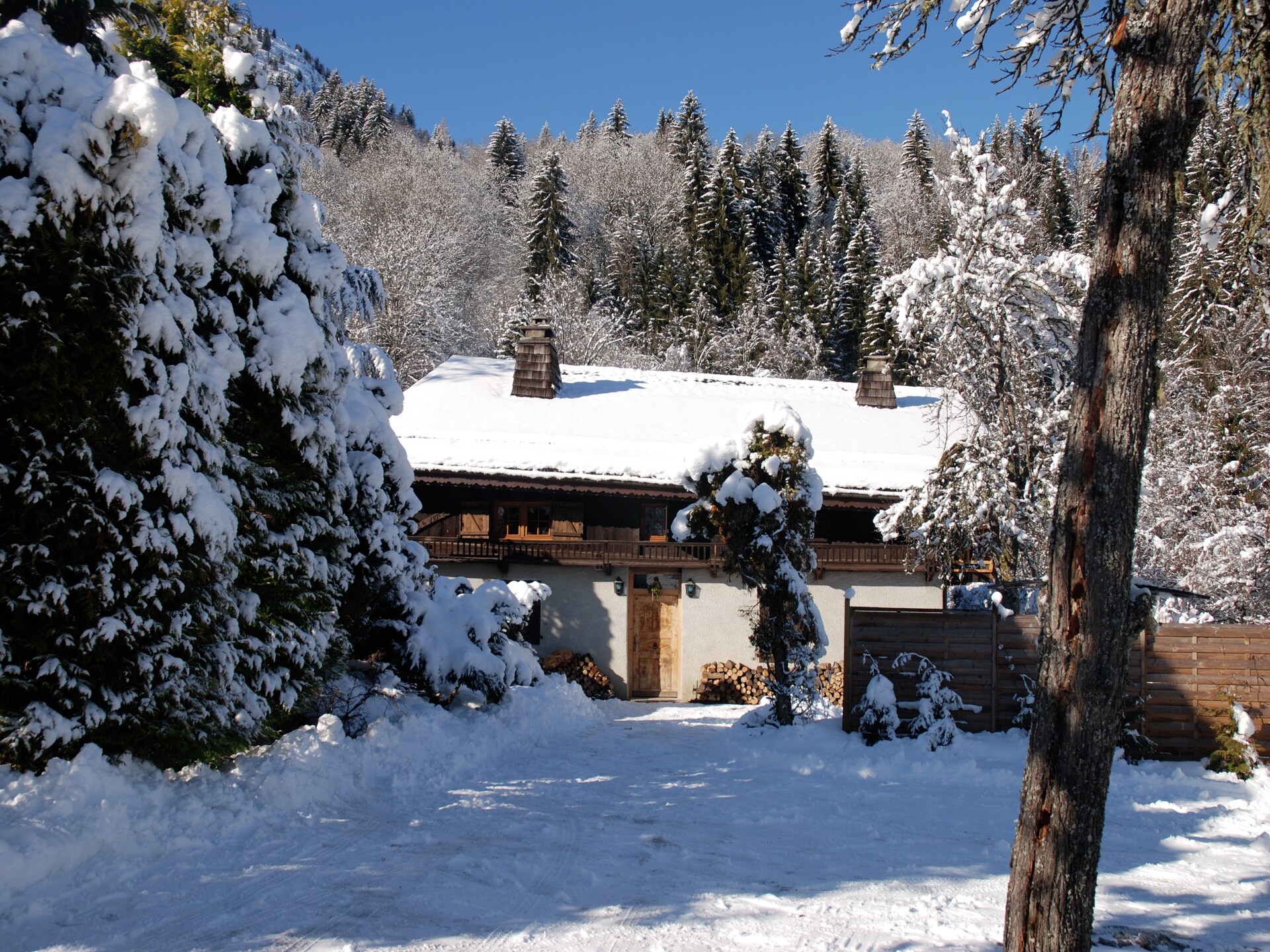Authentiek chalet voor 7 personen in Les Houches met tuin en zicht op de Mont Blanc - foto 8