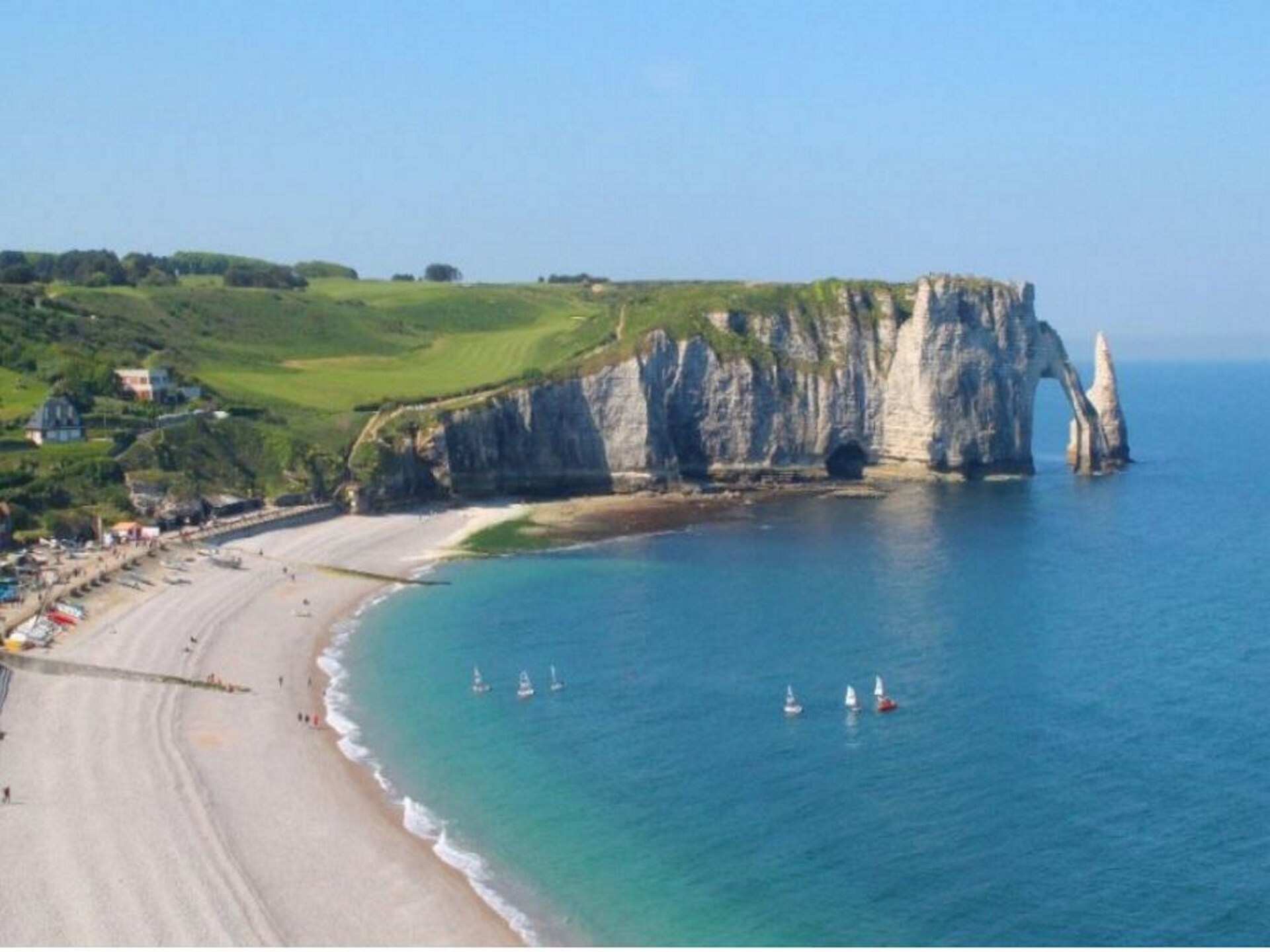 Vrijstaand vakantiehuis bij zee met privétuin en zeezicht in Etretat - foto 23