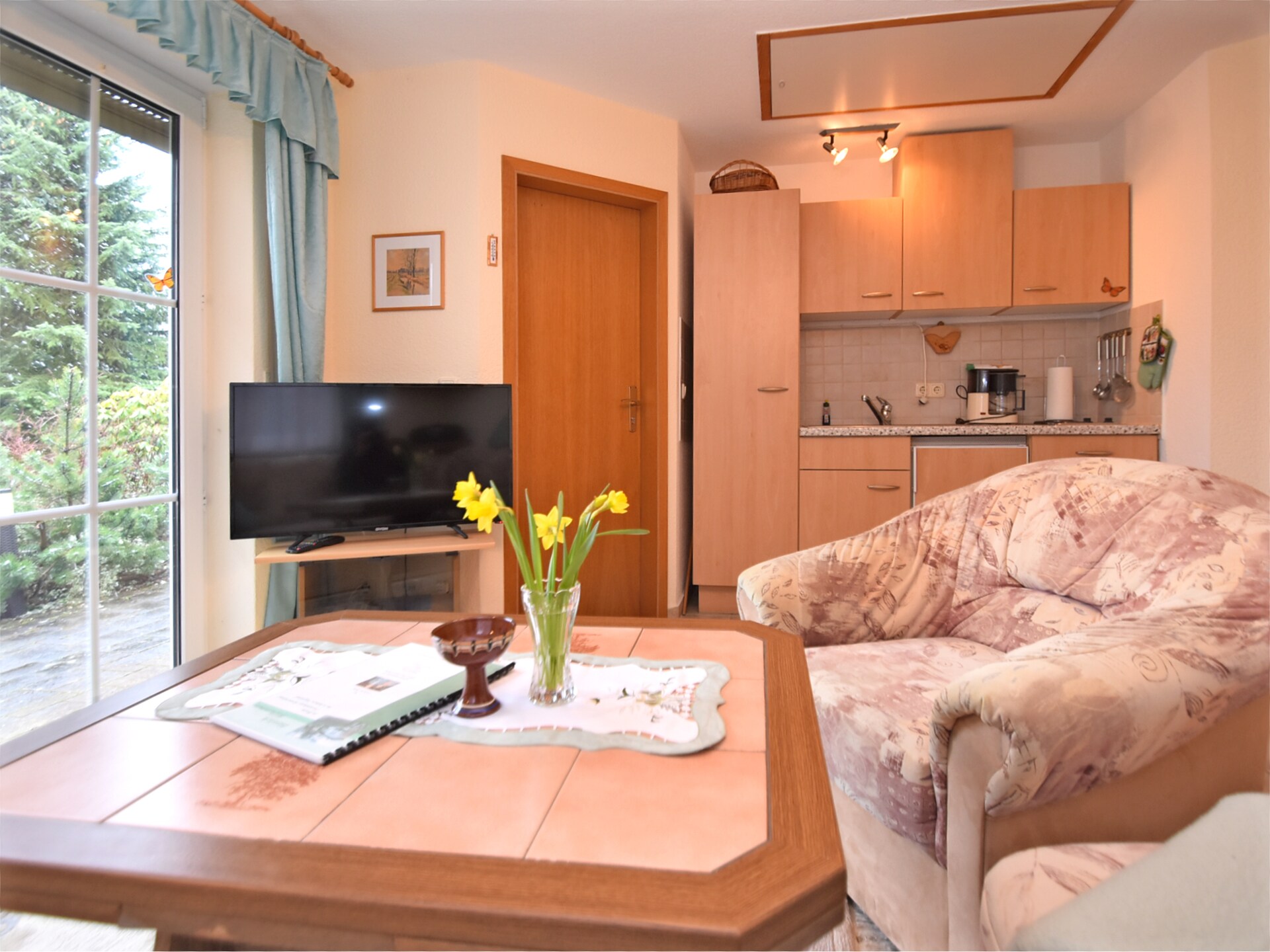 Charmant appartement voor 2 in Bad Elster-Sohl met tuin en BBQ - foto 11