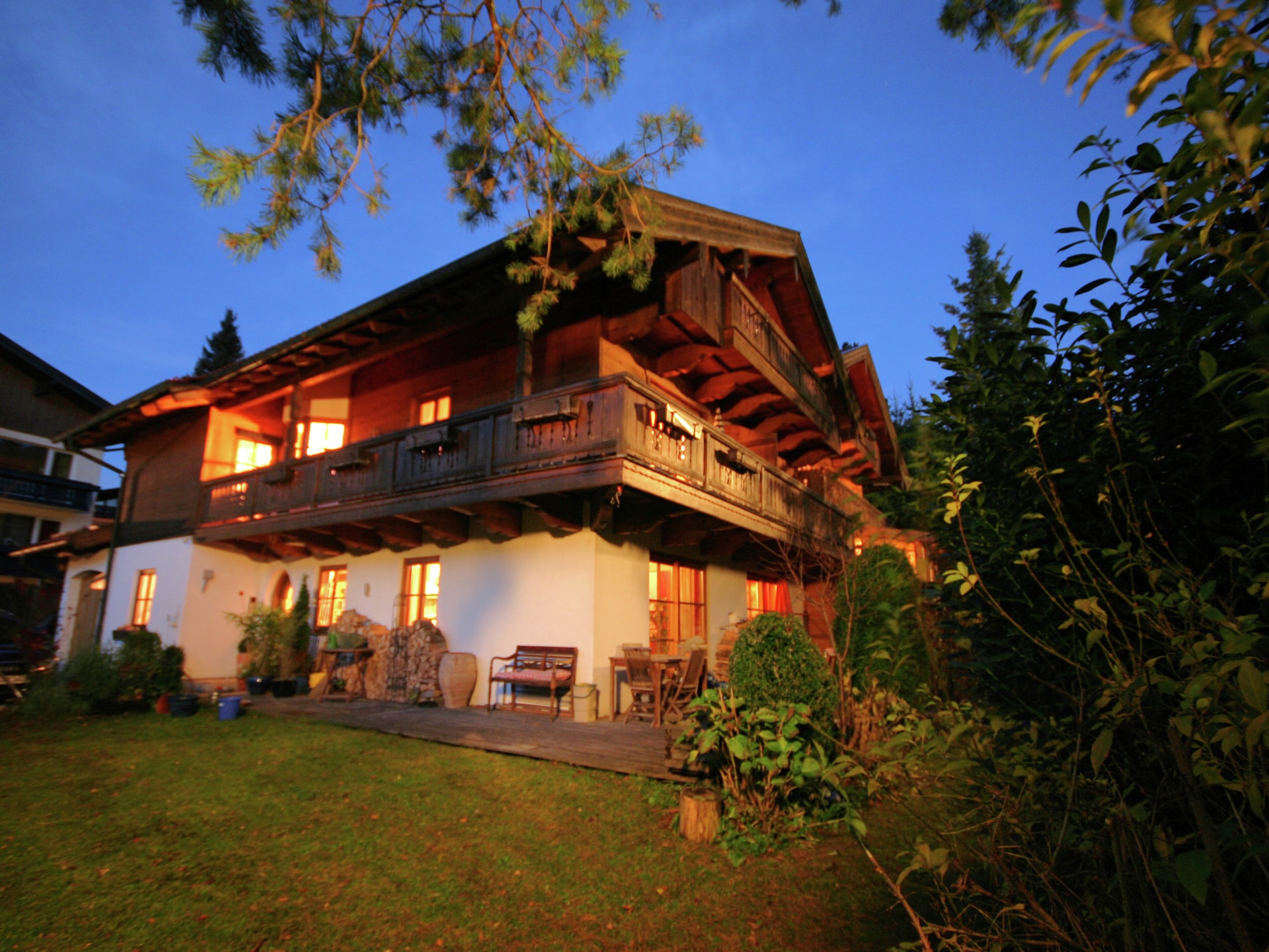Knus appartement in Ruhpolding met tuin, balkon en bergzicht - foto 25