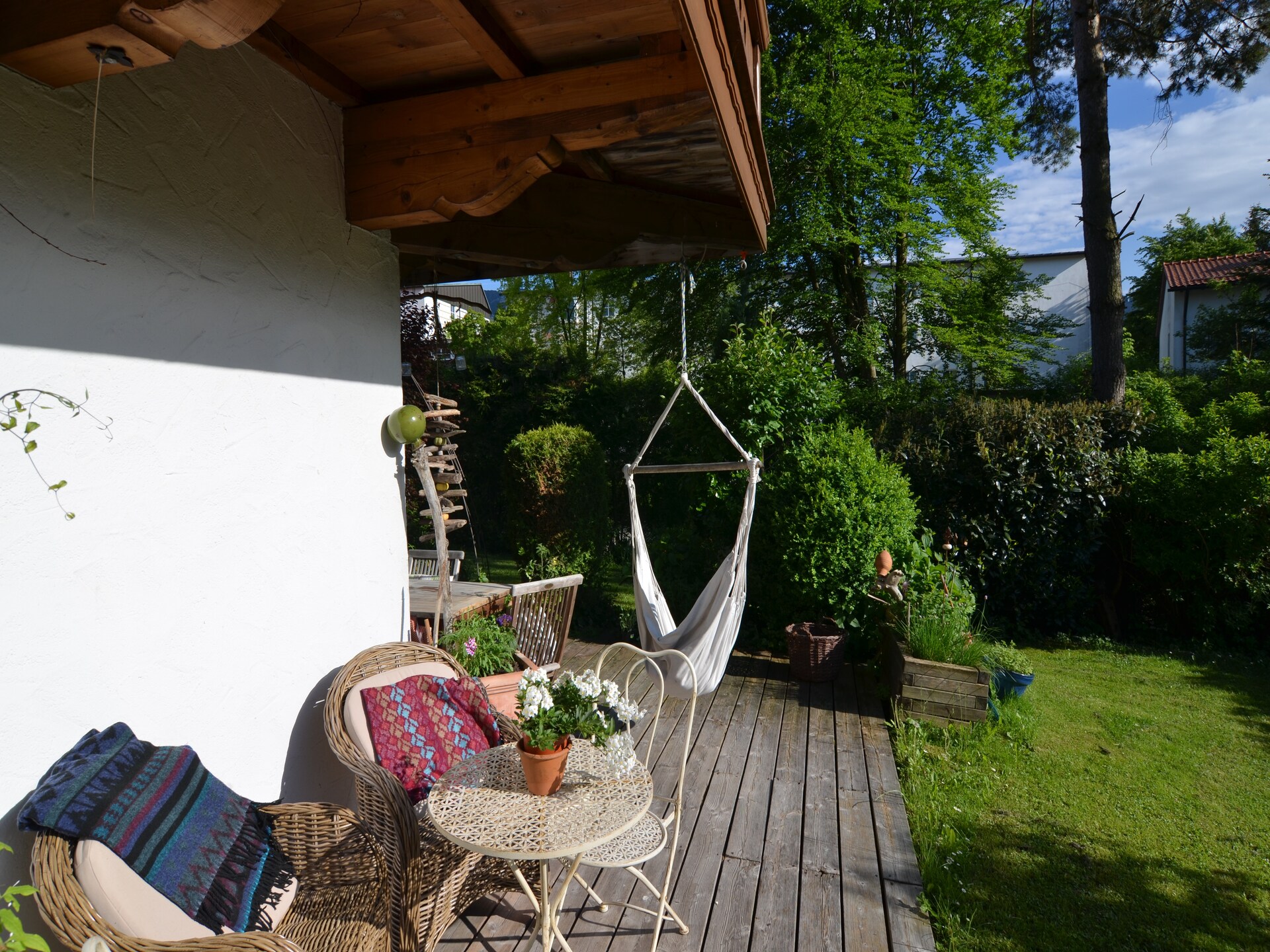 Knus appartement in Ruhpolding met tuin, balkon en bergzicht - foto 28