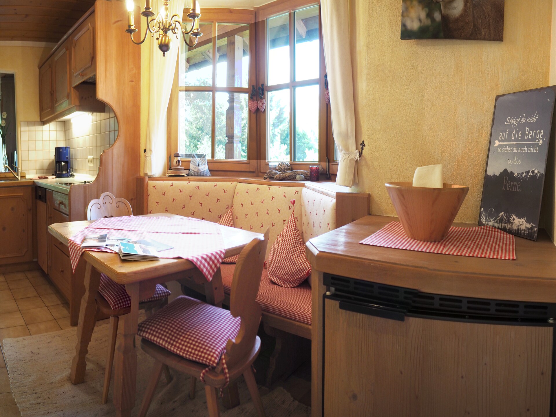 Knus appartement in Ruhpolding met tuin, balkon en bergzicht - foto 4