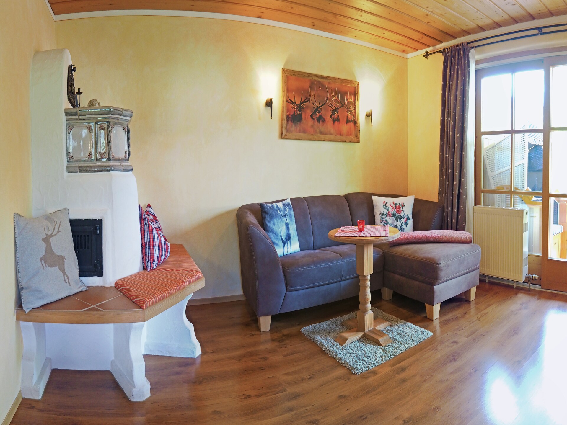 Knus appartement in Ruhpolding met tuin, balkon en bergzicht - foto 8