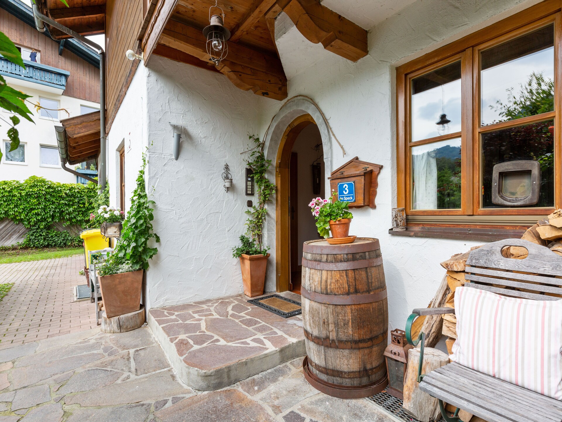 Knus appartement in Ruhpolding met tuin, balkon en bergzicht - foto 22