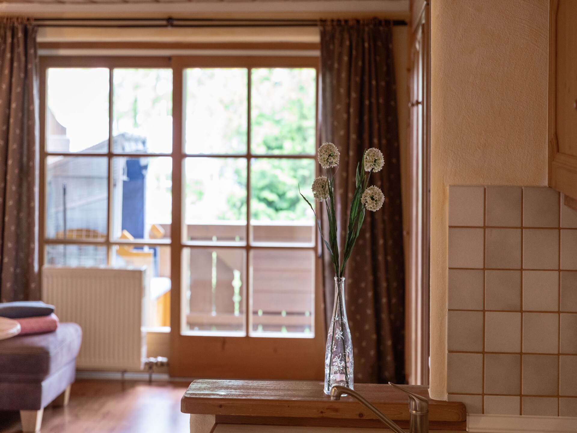 Knus appartement in Ruhpolding met tuin, balkon en bergzicht - foto 15