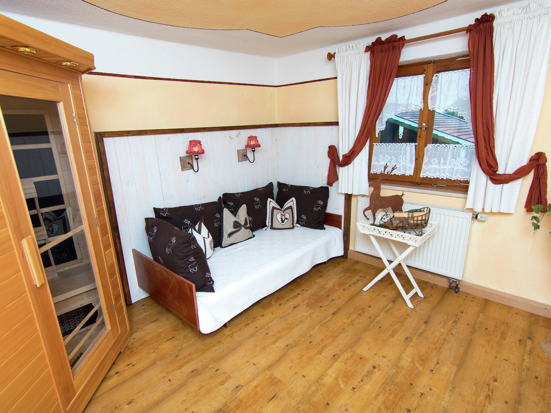 Centraal gelegen appartement in Ubersee met sauna en bubbelbad - foto 3