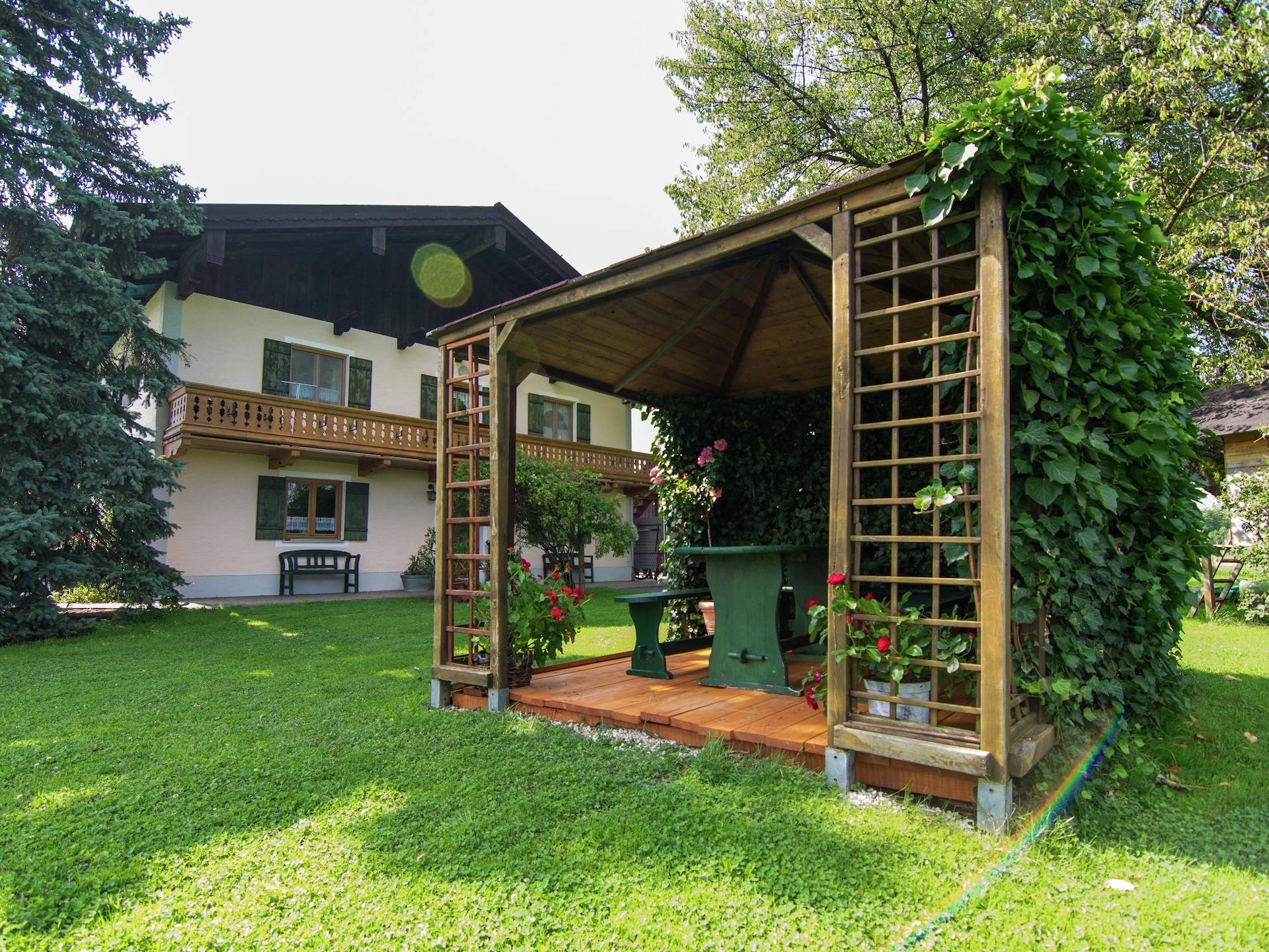 Centraal gelegen appartement in Ubersee met sauna en bubbelbad - foto 10