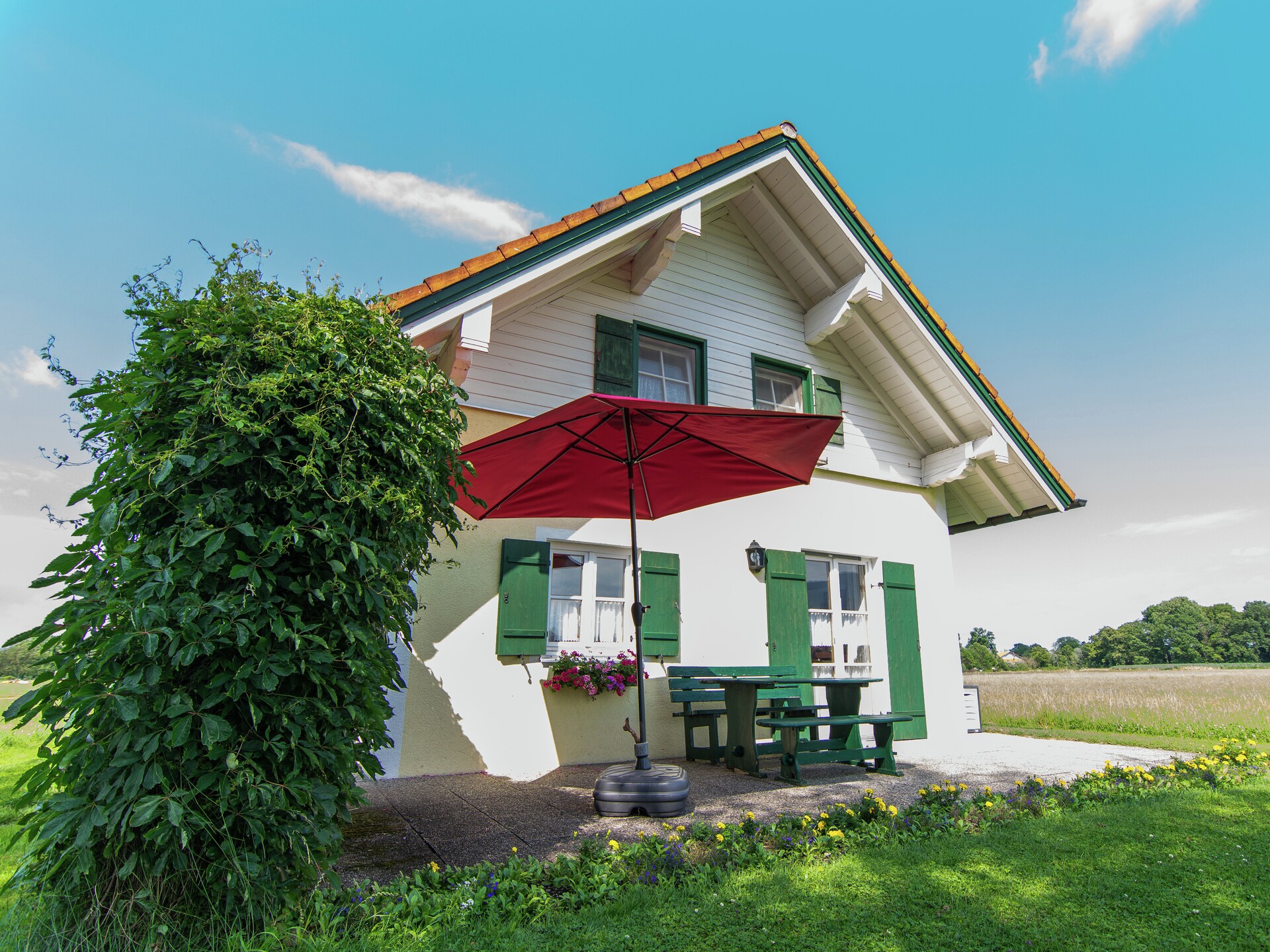 Vrijstaand vakantiehuis voor 5 personen bij de Chiemsee met tuin en BBQ - foto 7