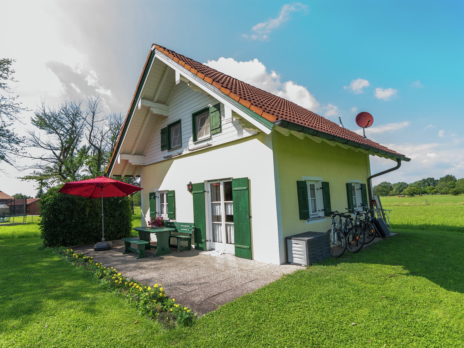 Vrijstaand vakantiehuis voor 5 personen bij de Chiemsee met tuin en BBQ - foto 1