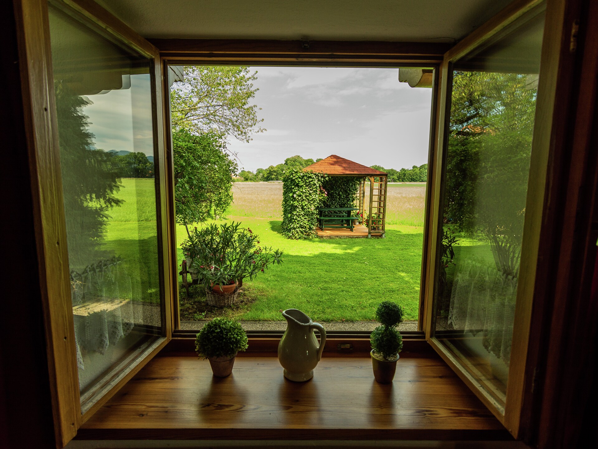 Heidi: Landelijk appartement in Übersee met tuin, dichtbij Chiemsee - foto 32