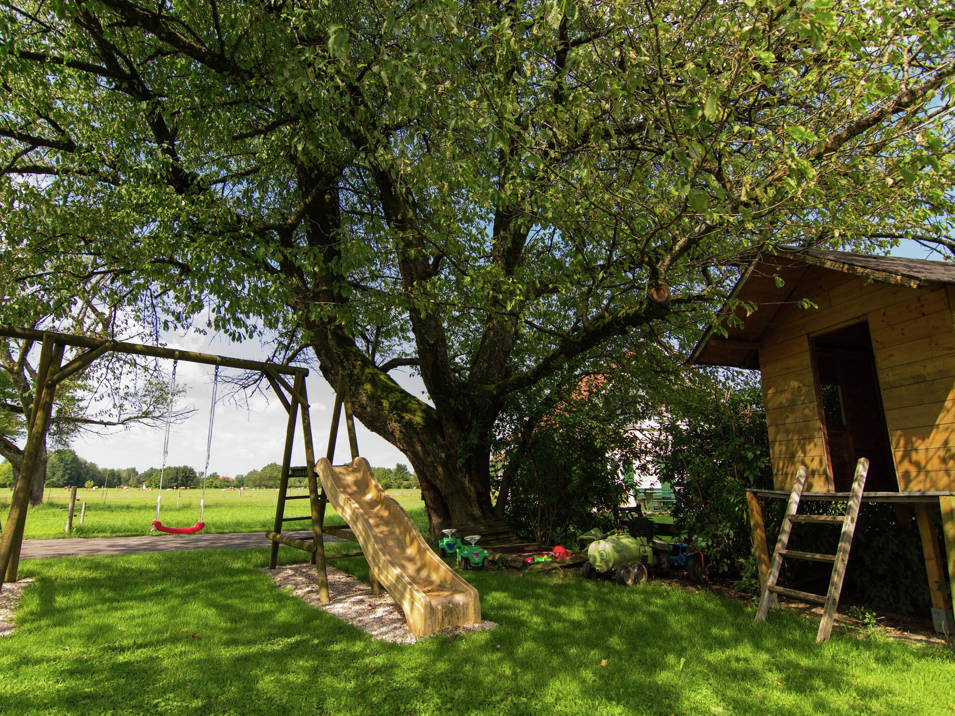 Heidi: Landelijk appartement in Übersee met tuin, dichtbij Chiemsee - foto 10